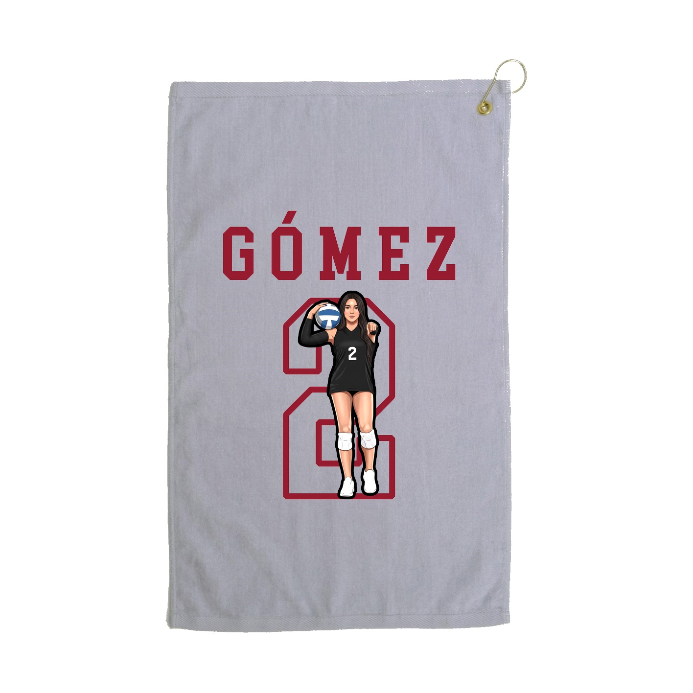 Golf Towel — Shirsey in Grey