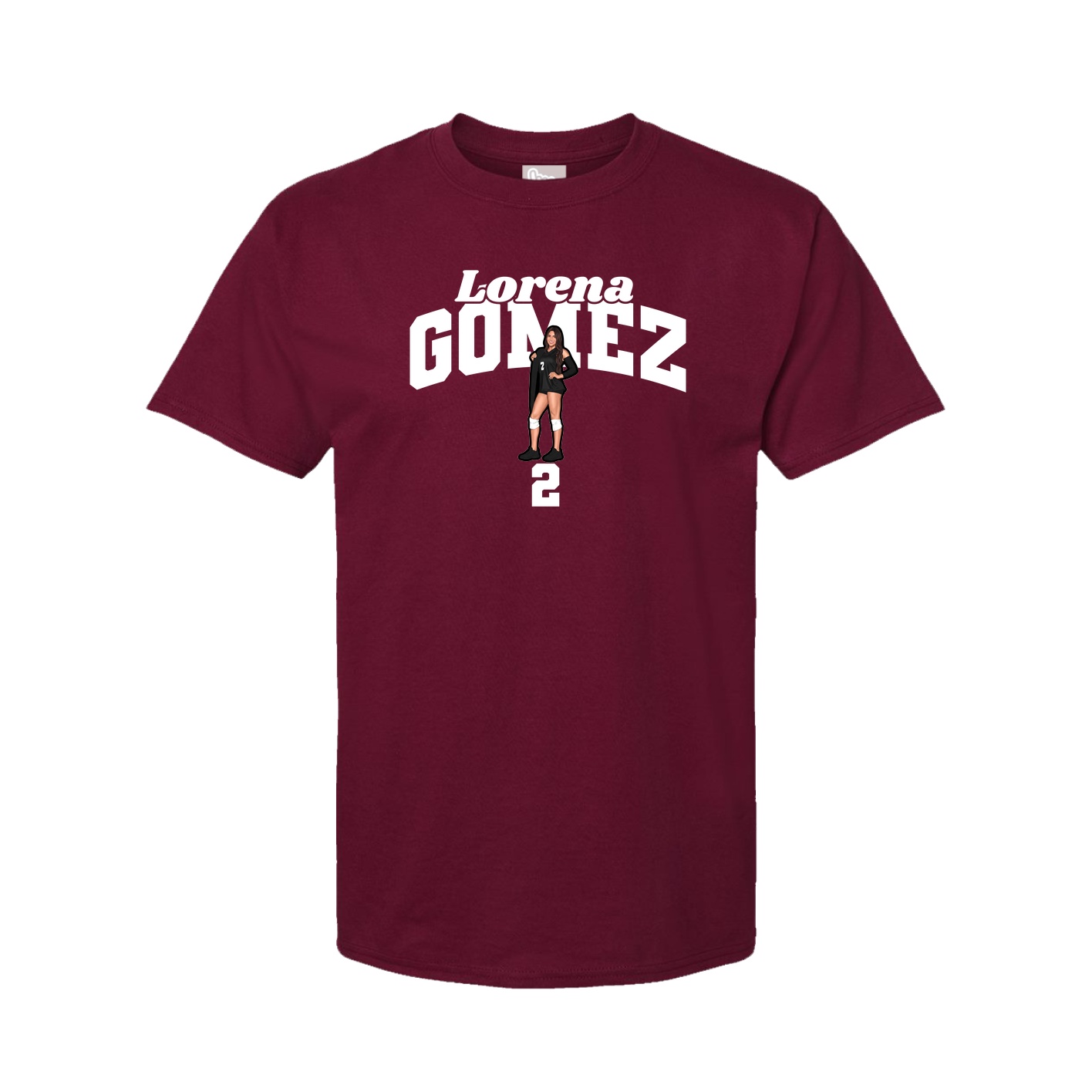 Youth Tee — Signature Arch in Cardinal