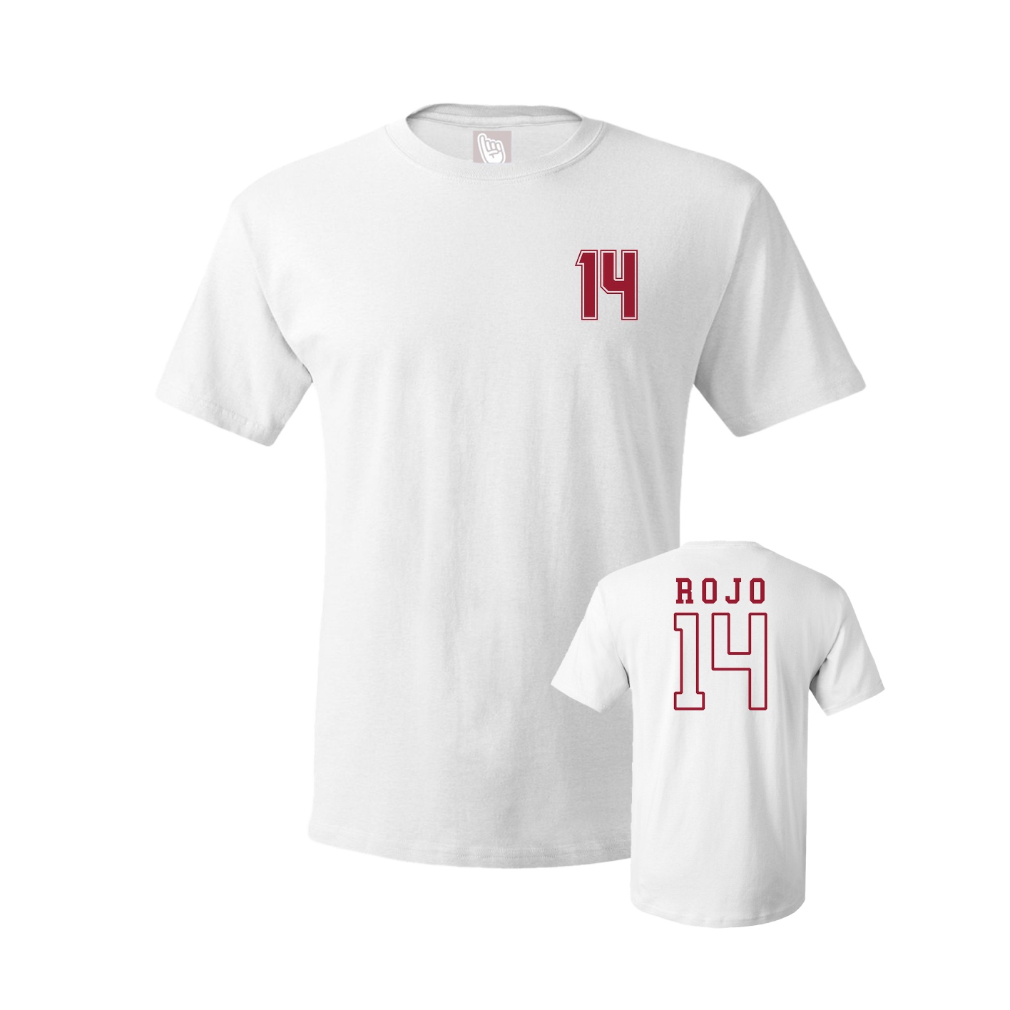 Tee — Chest Back in White