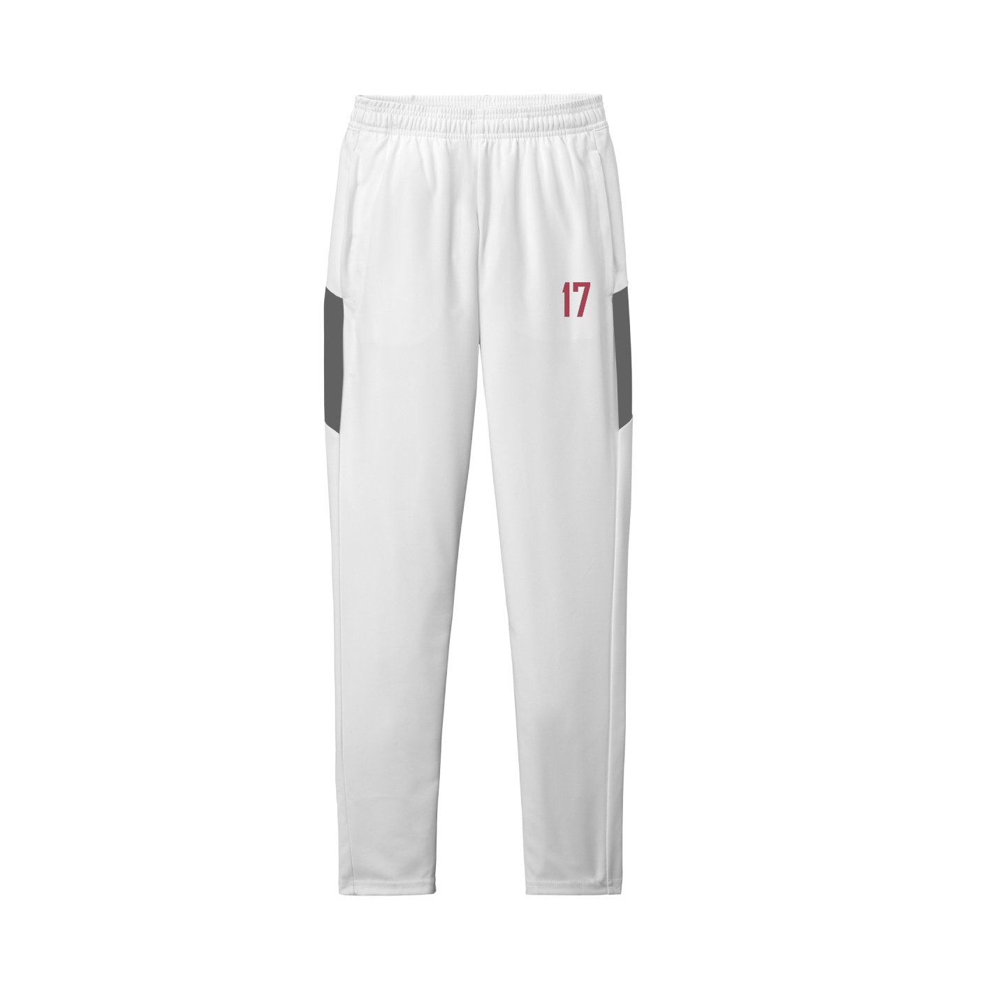 Team Travel Pant — Front Shirsy in White/Grey