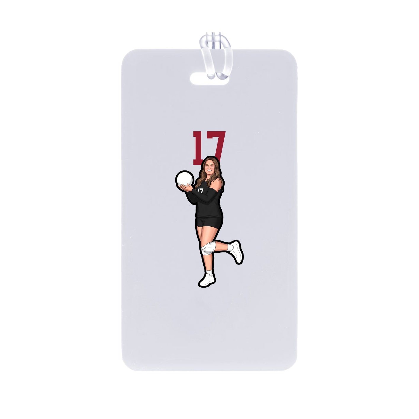 Bag Tag — Number Top in Classic