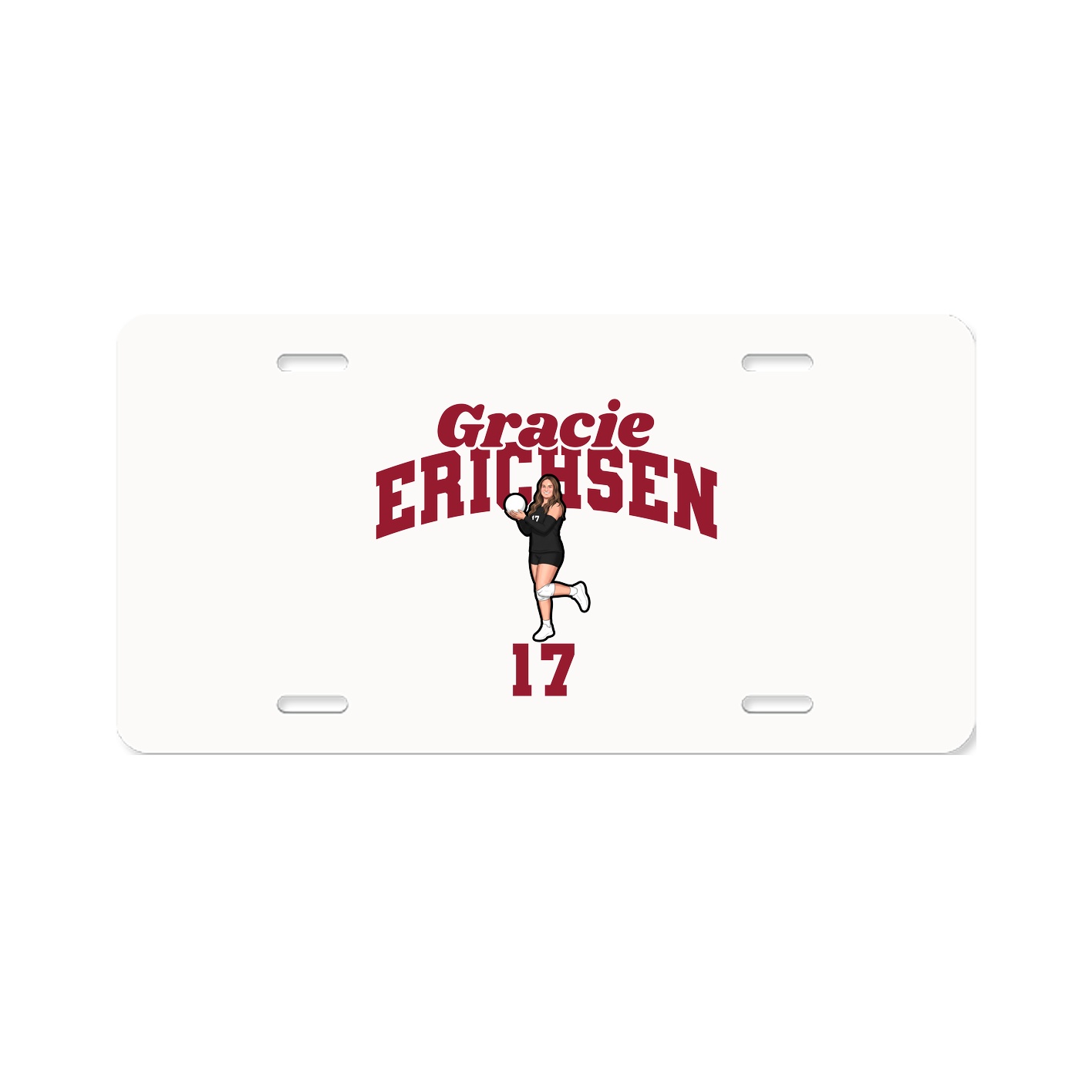 License Plate — Signature Arch in Classic