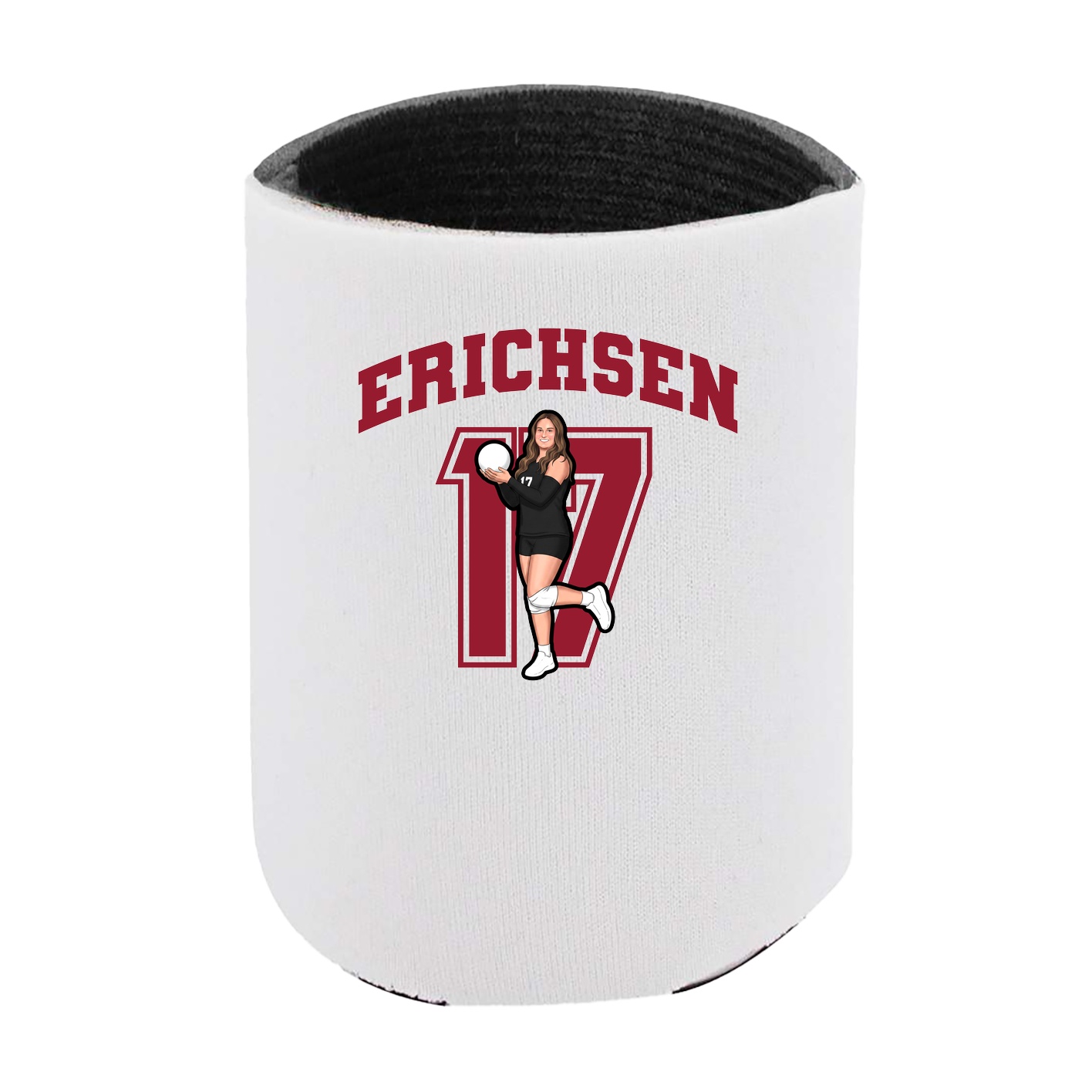 Can Holder — Number in White