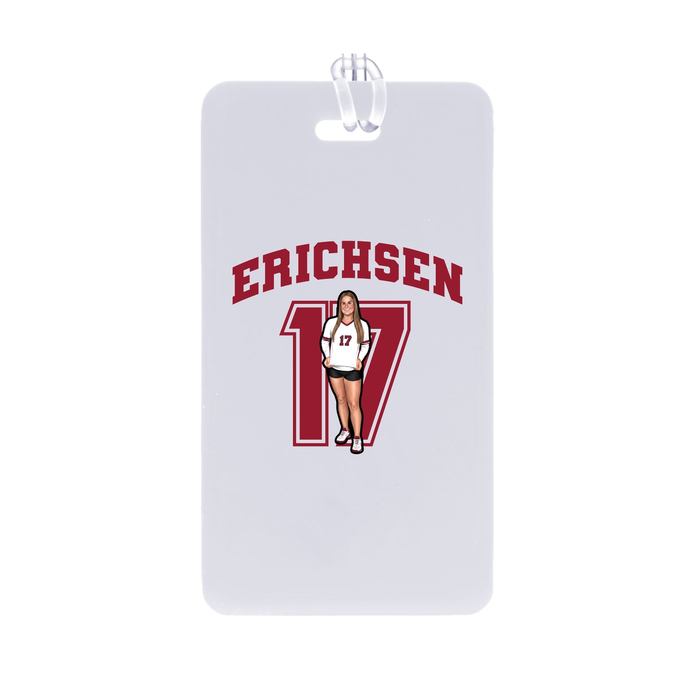 Bag Tag — Number in Classic