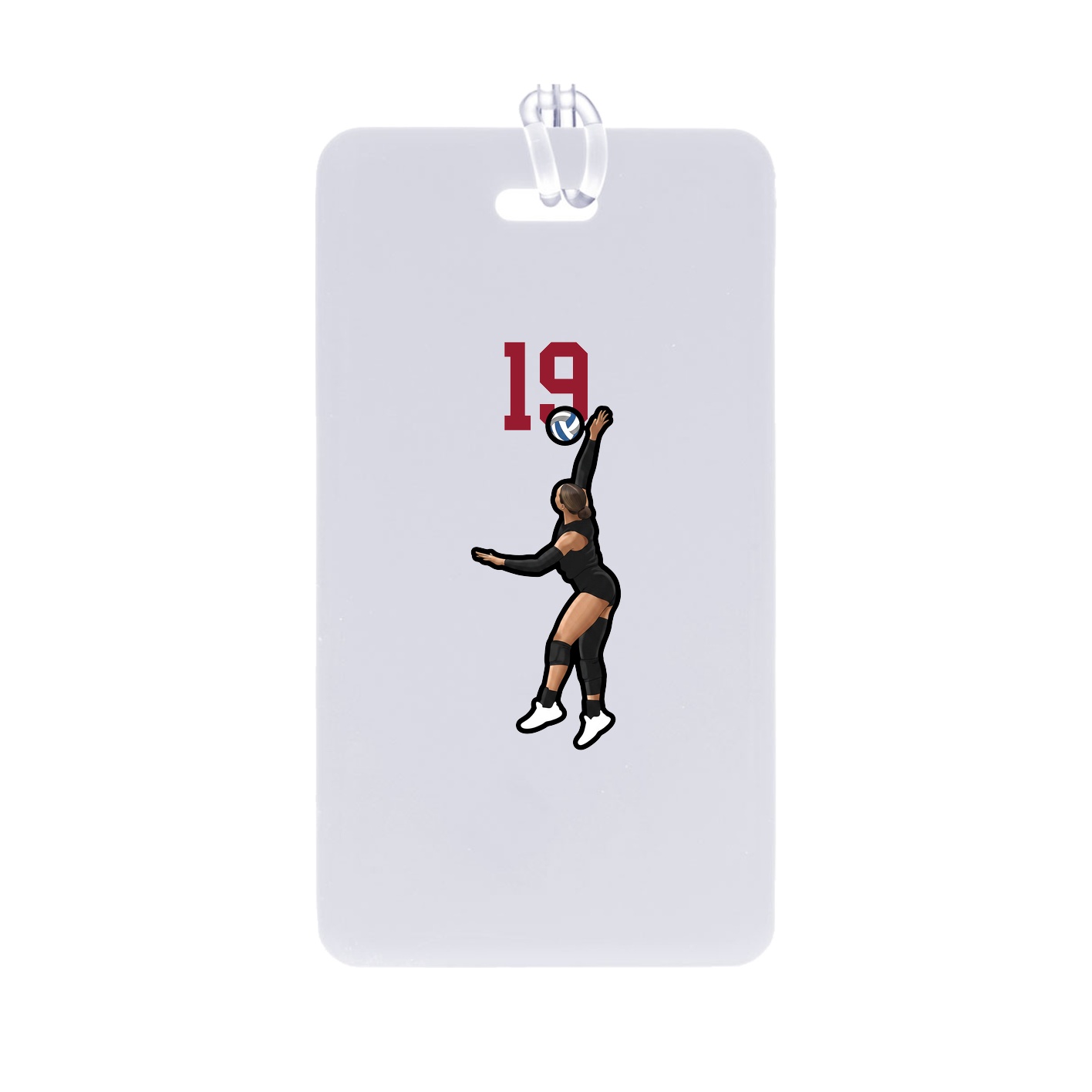 Bag Tag — Number Top in Classic