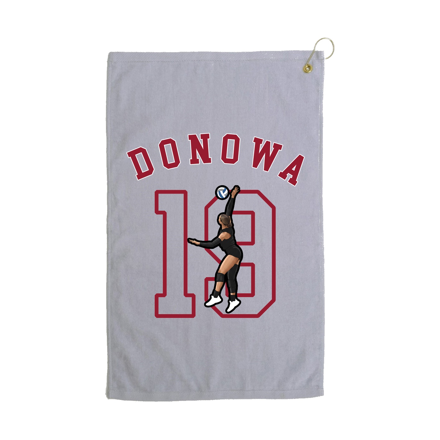 Golf Towel — Shirsey Arch in Grey