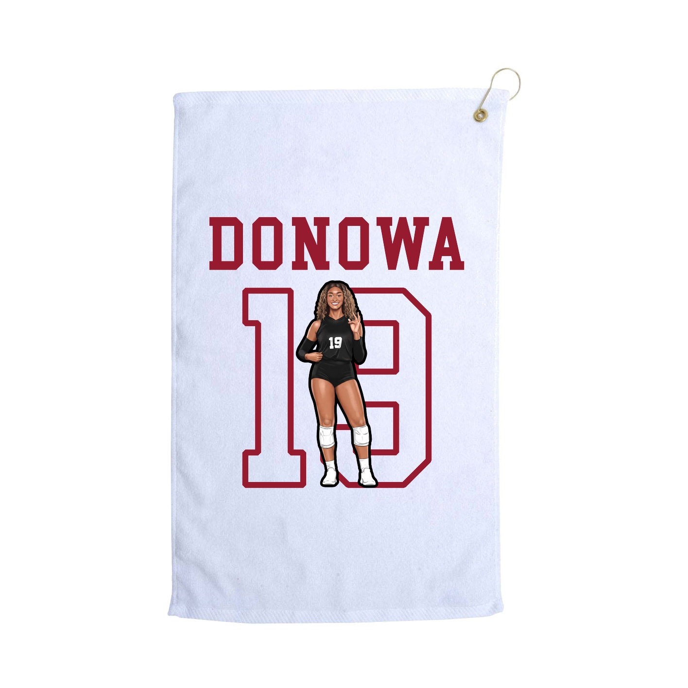 Golf Towel — Shirsey in White