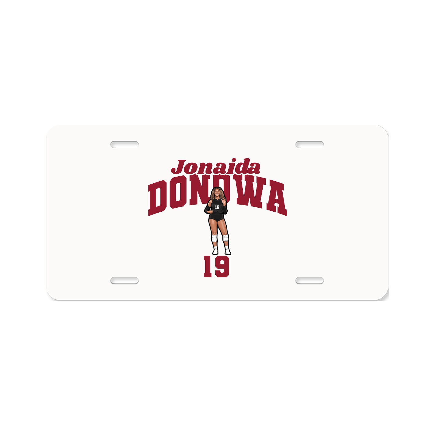 License Plate — Signature Arch in Classic