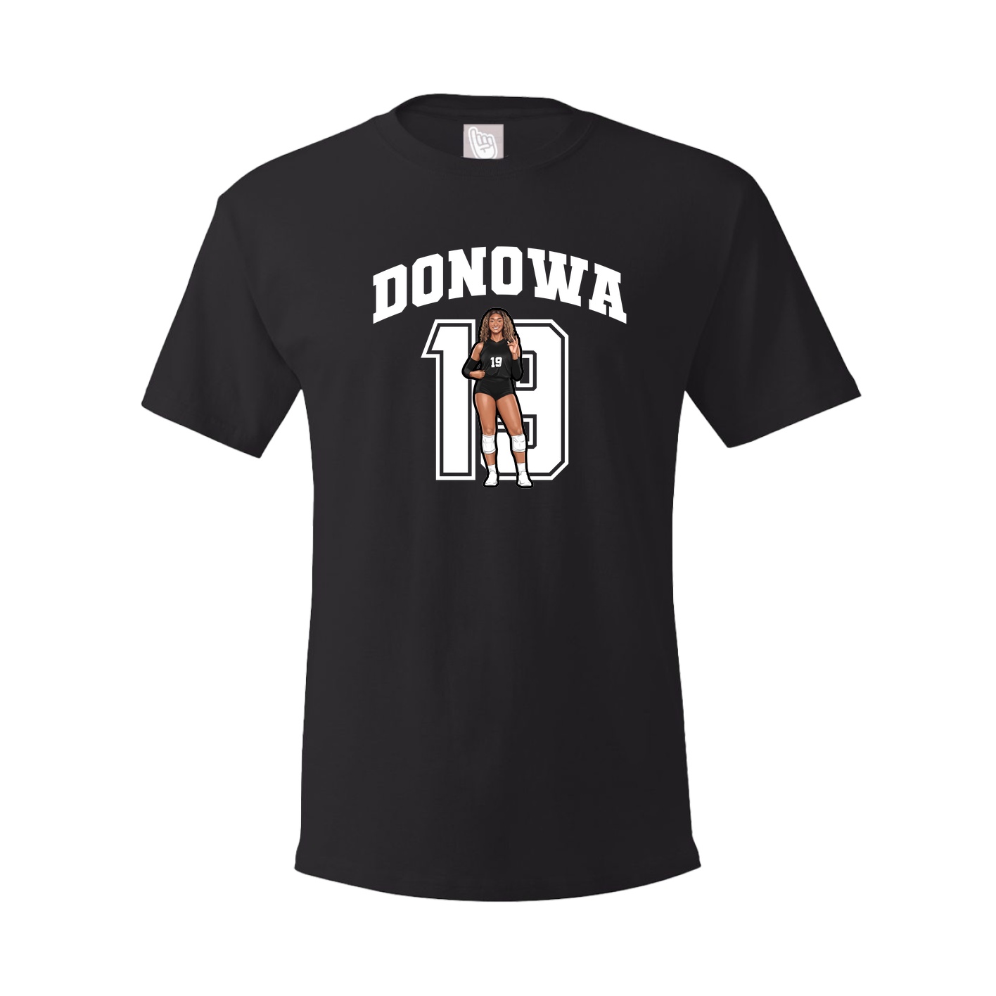 Tee — Number in Black