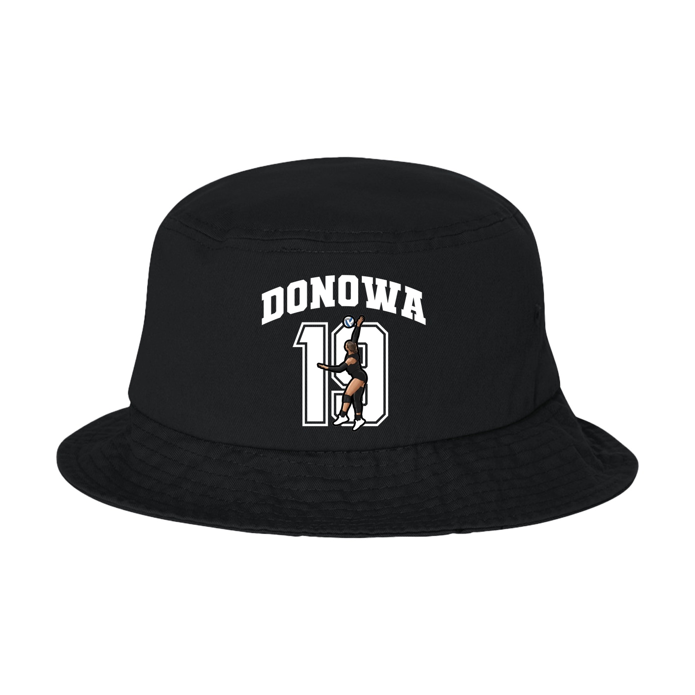 Bucket Cap — Number in Black