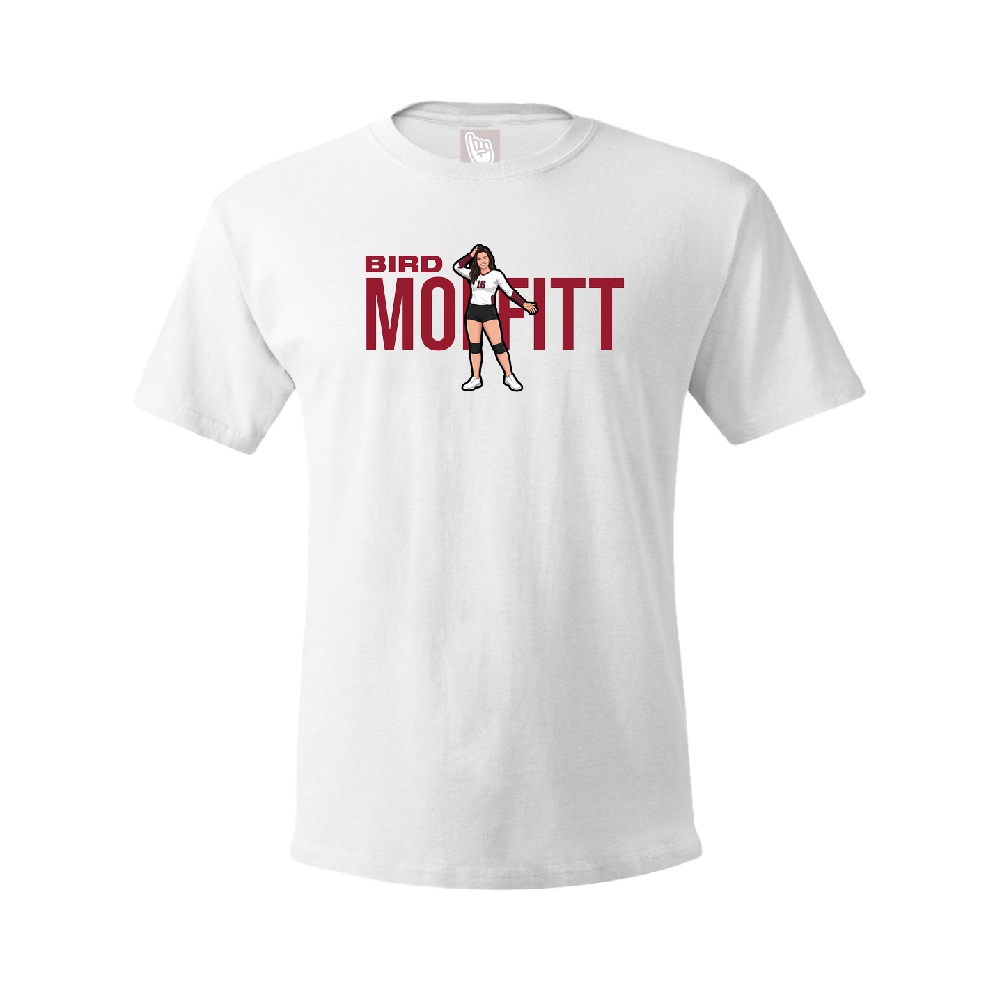 Youth Tee — Player Name in White