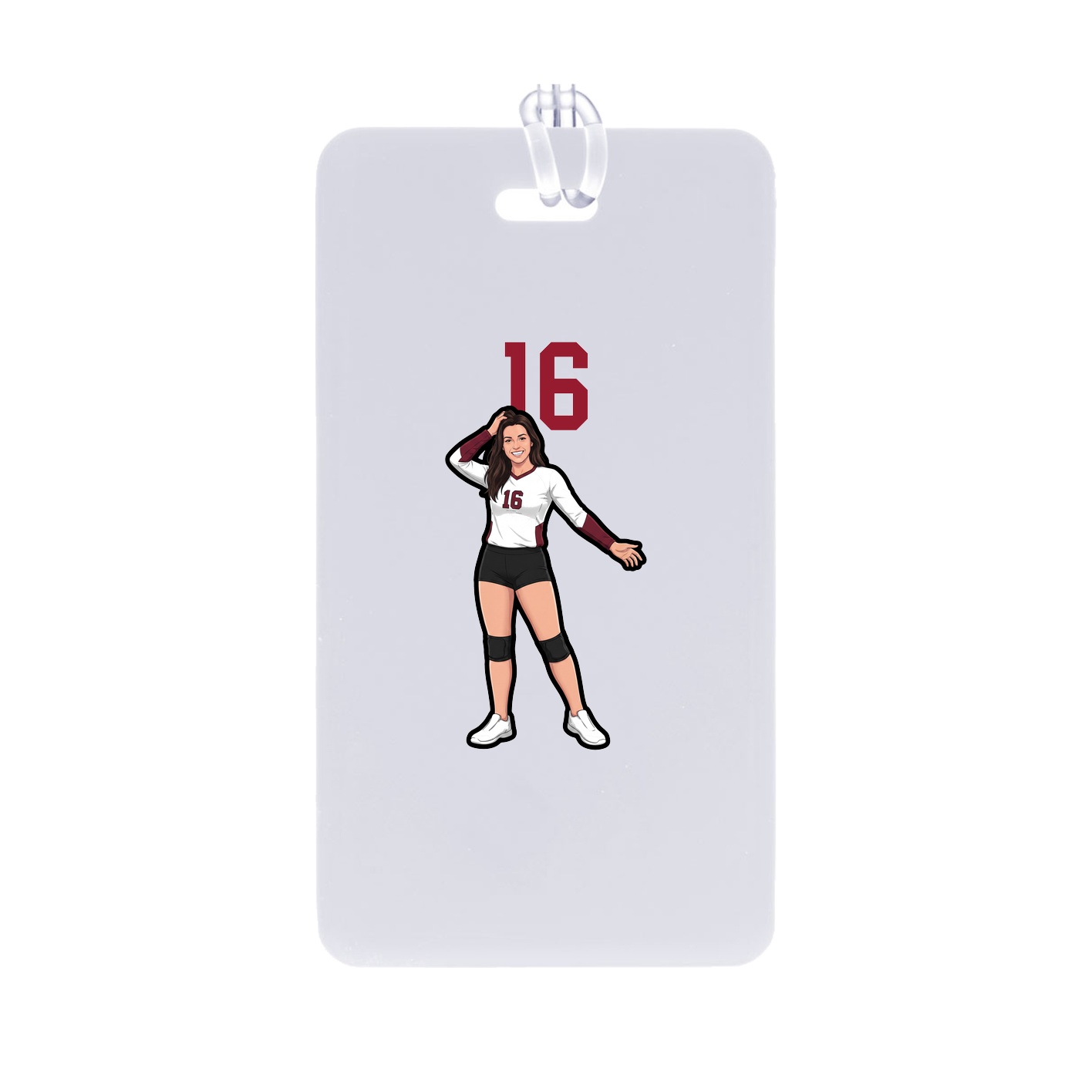 Bag Tag — Number Top in Classic