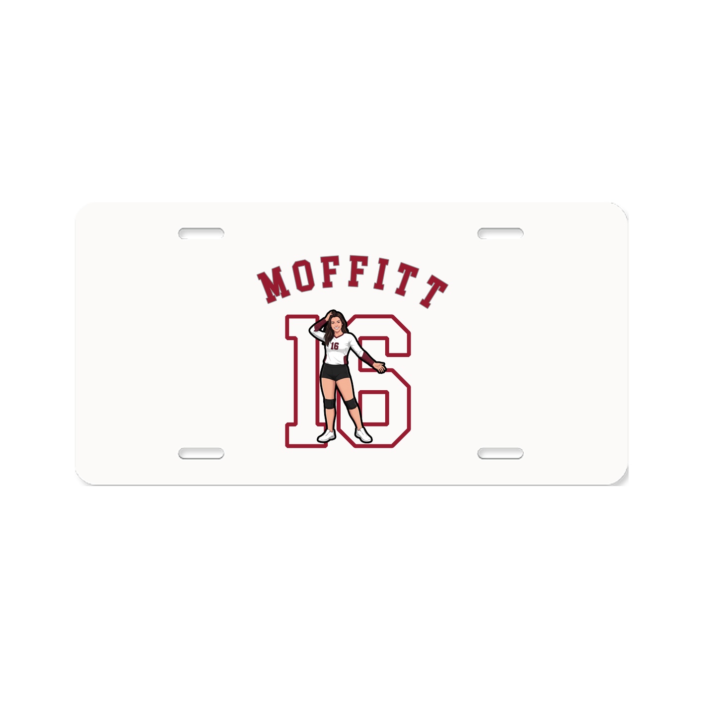 License Plate — Shirsey Arch in Classic