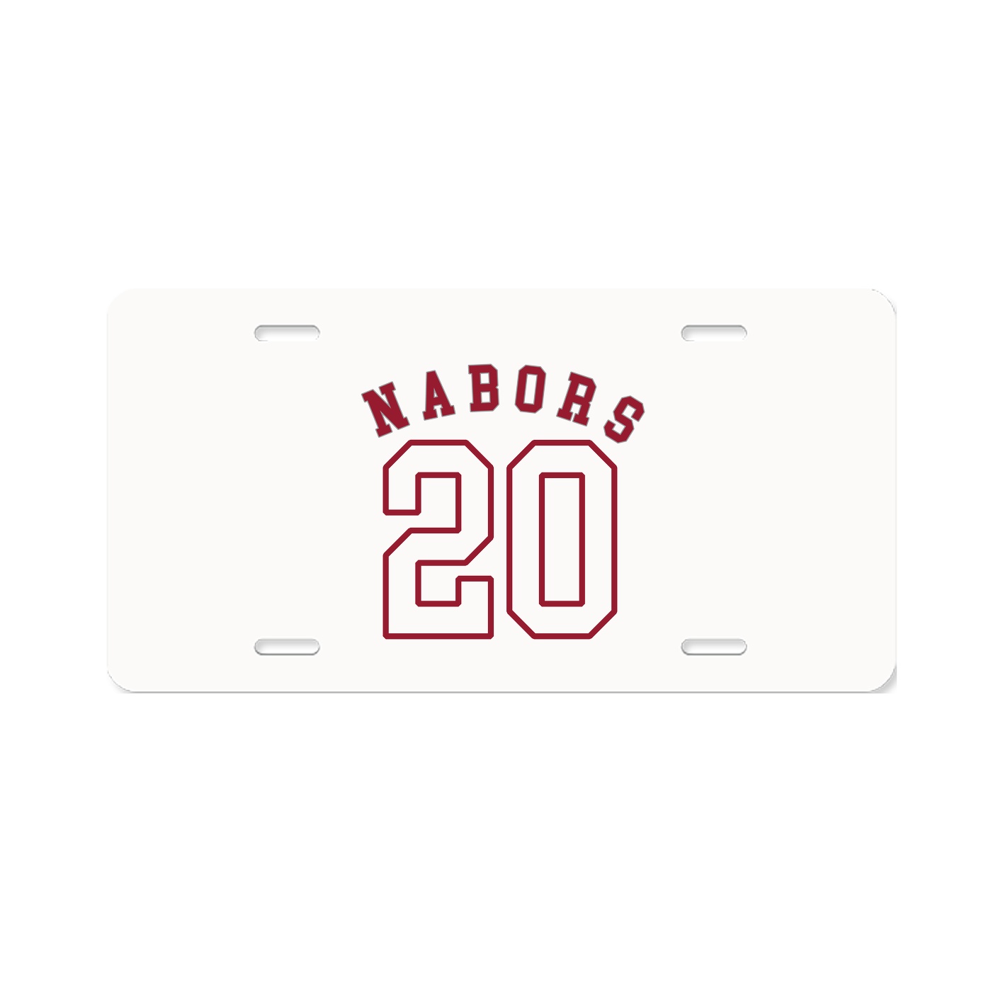 License Plate — Shirsey Arch in Classic