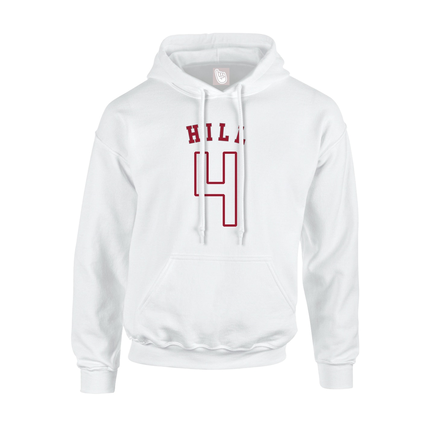 Hoodie — Shirsey Arch in White