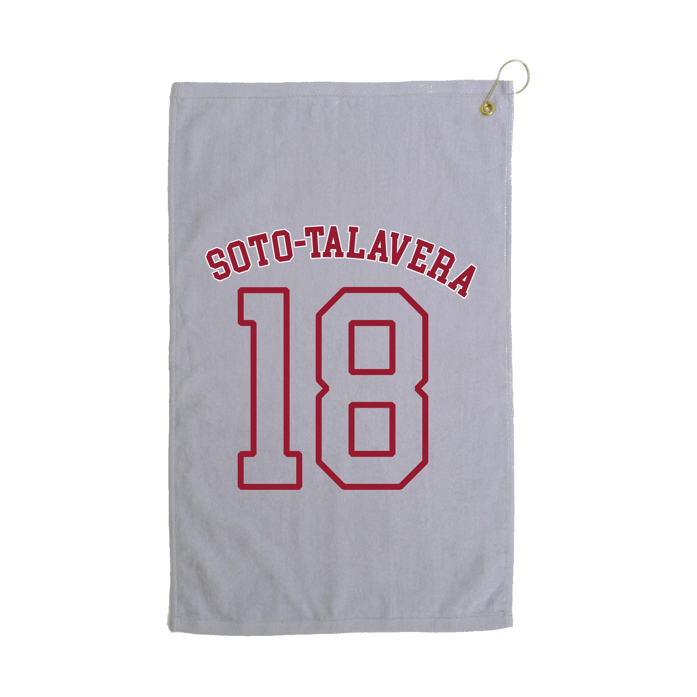 Golf Towel — Shirsey Arch in Grey