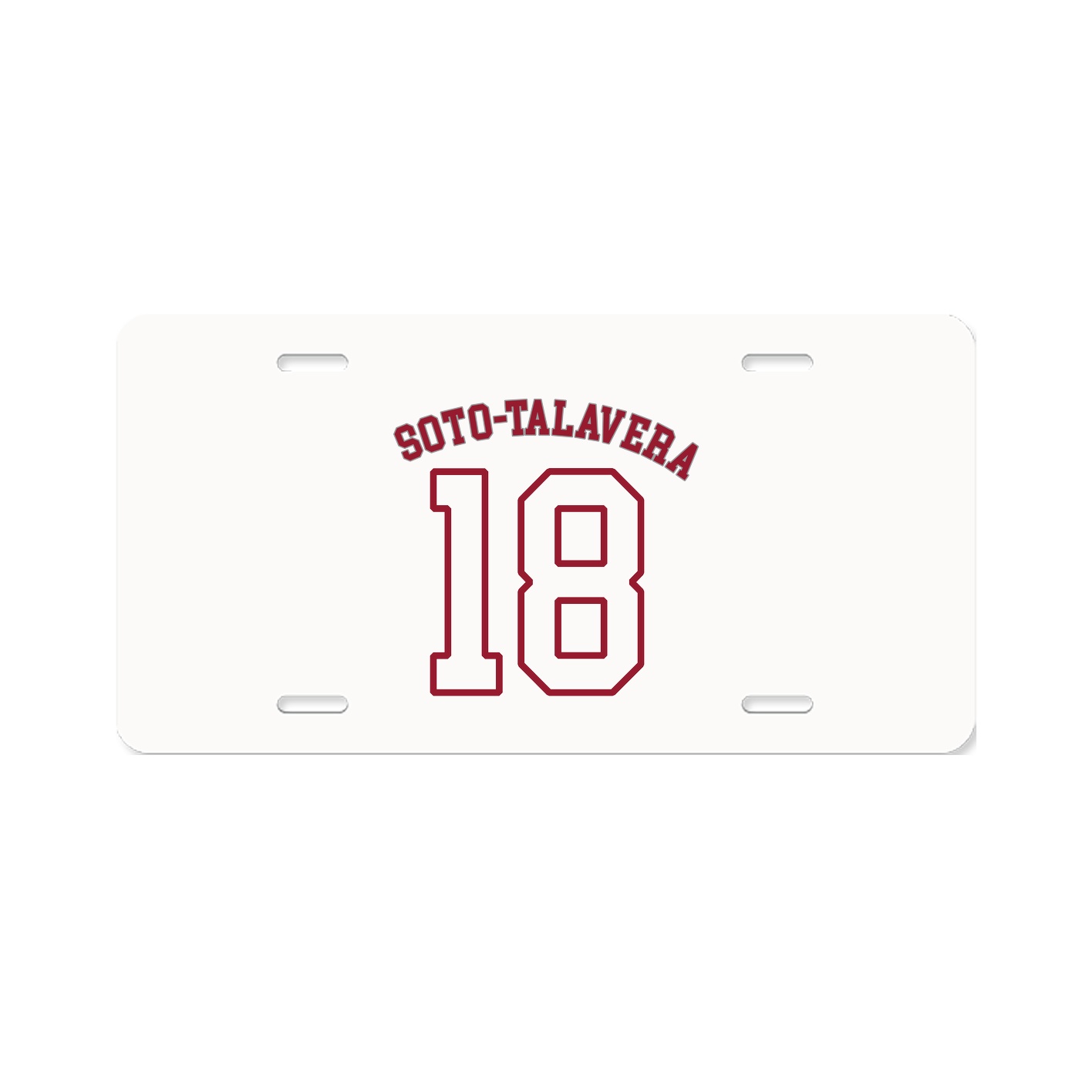 License Plate — Shirsey Arch in Classic