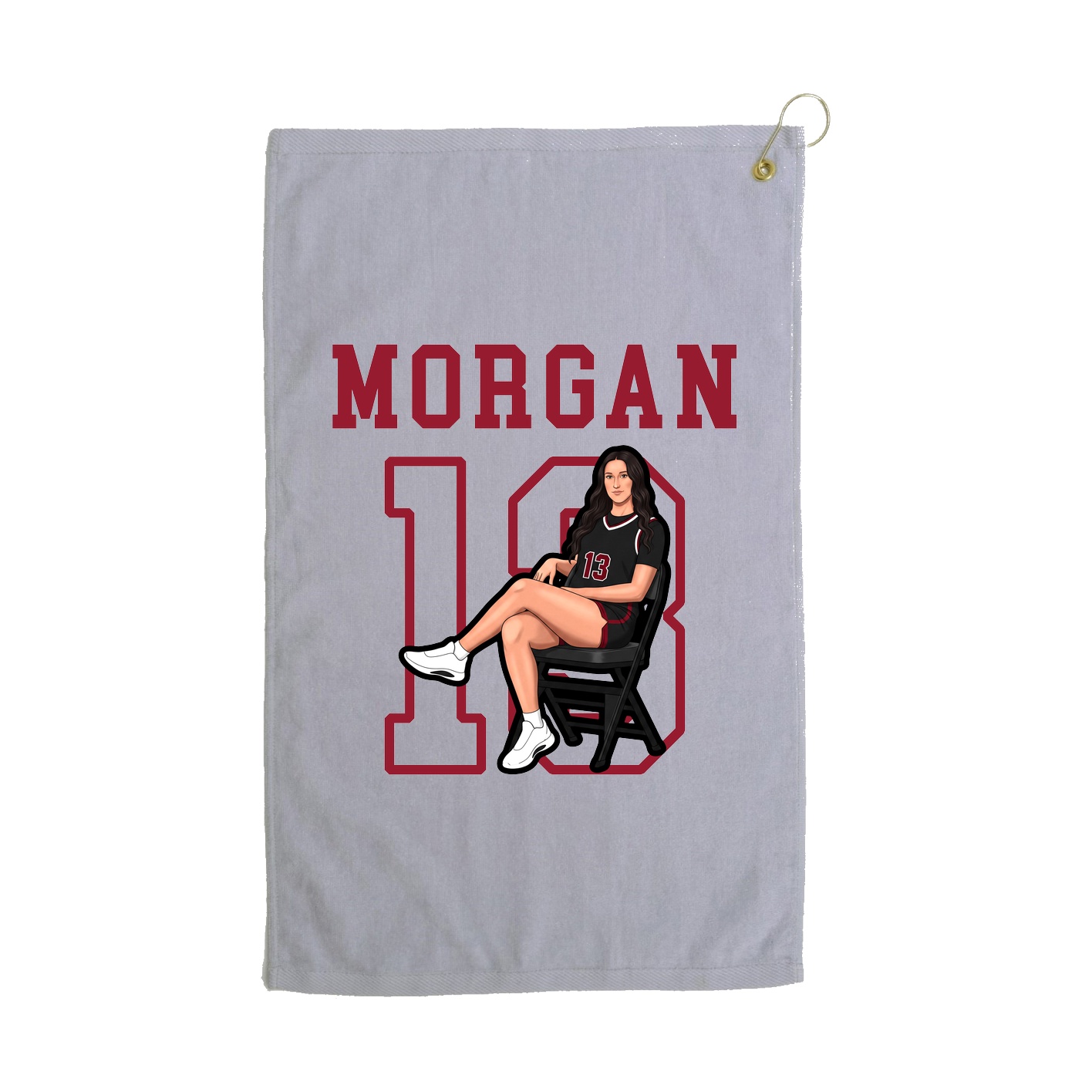 Golf Towel — Shirsey in Grey