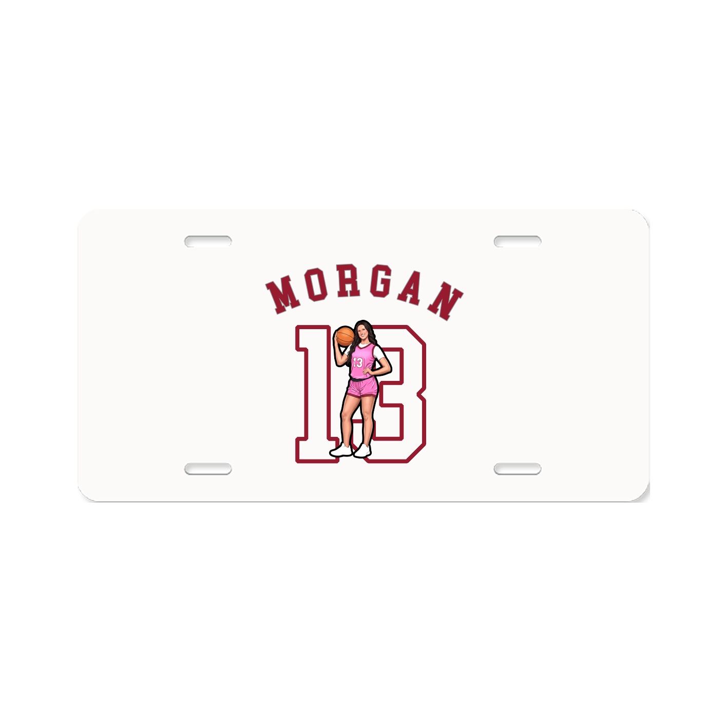 License Plate — Shirsey Arch in Classic