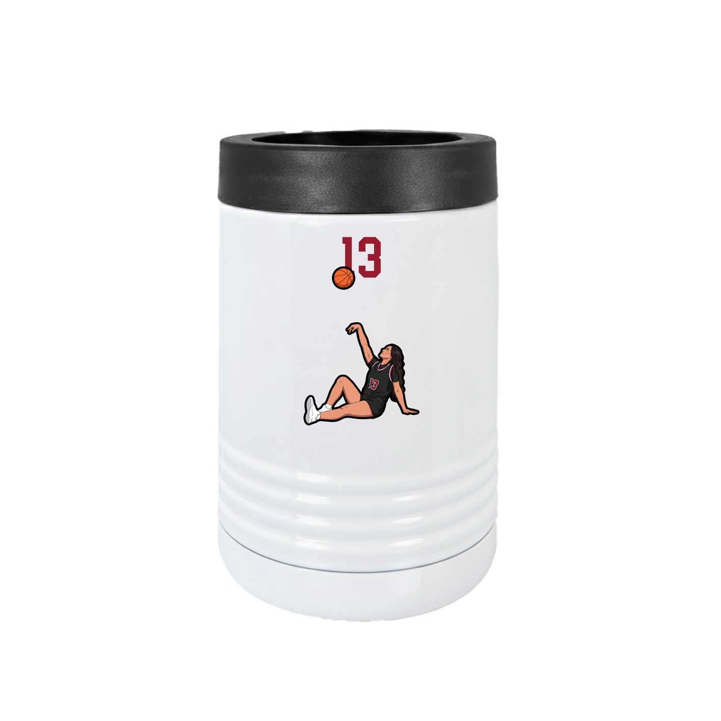 Beverage Holder — Number Top in White