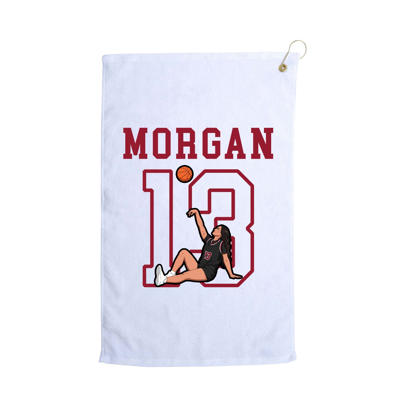Golf Towel — Shirsey in White