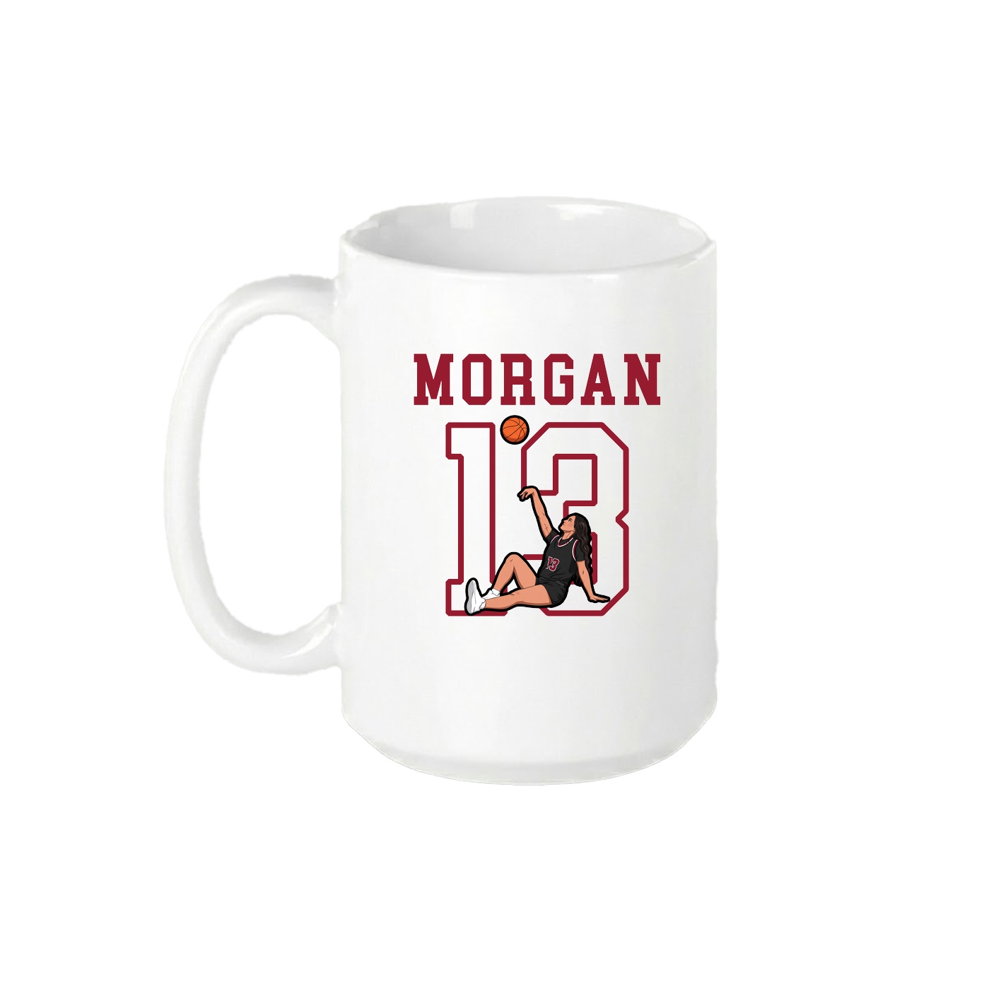 15oz Coffee Mug — Shirsey in White