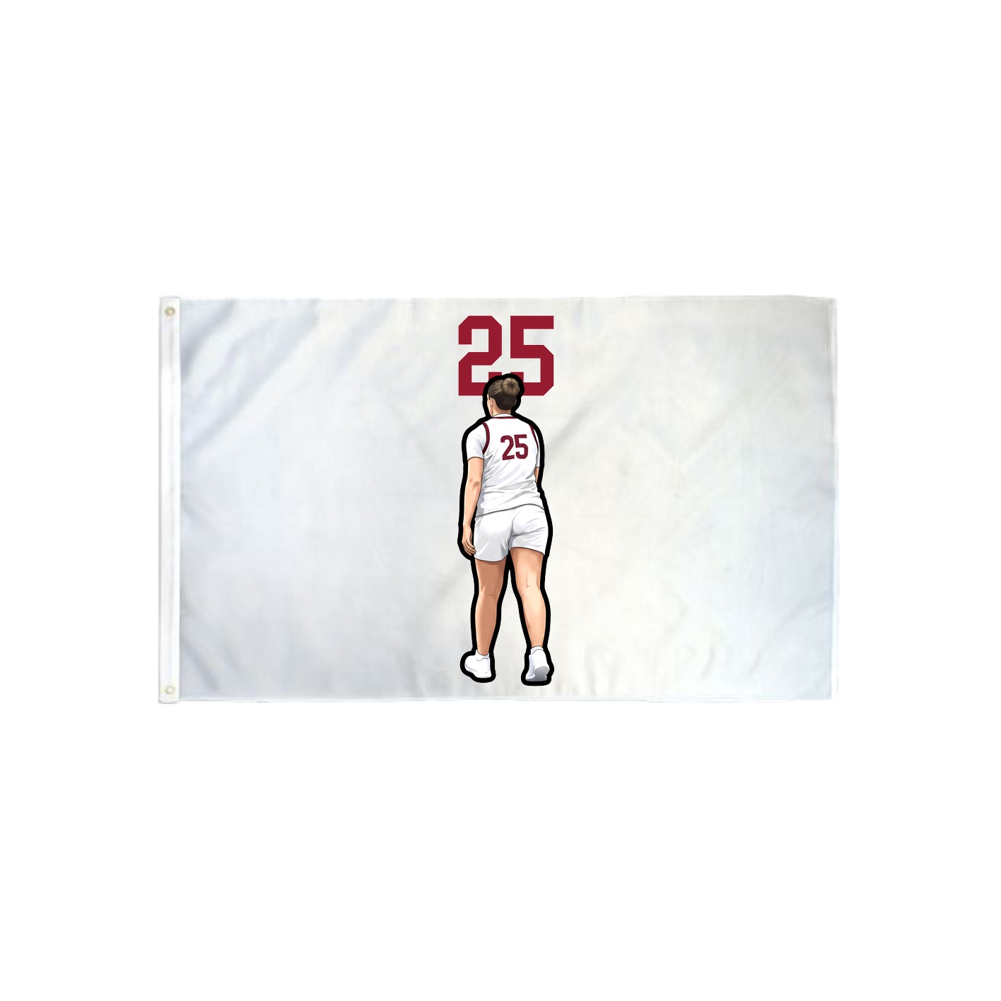 3x5 Flag — Number Top in Classic