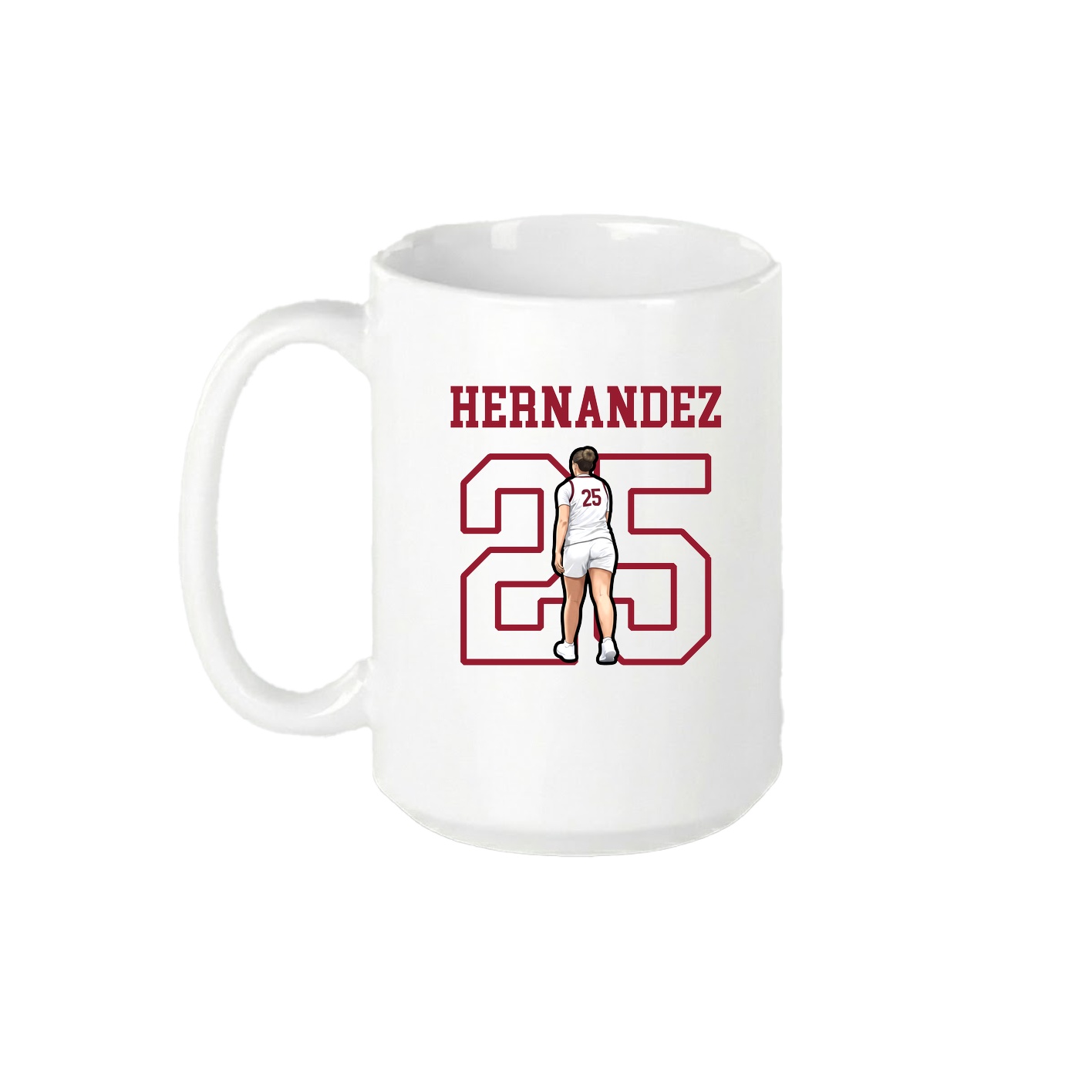 15oz Coffee Mug — Shirsey in White
