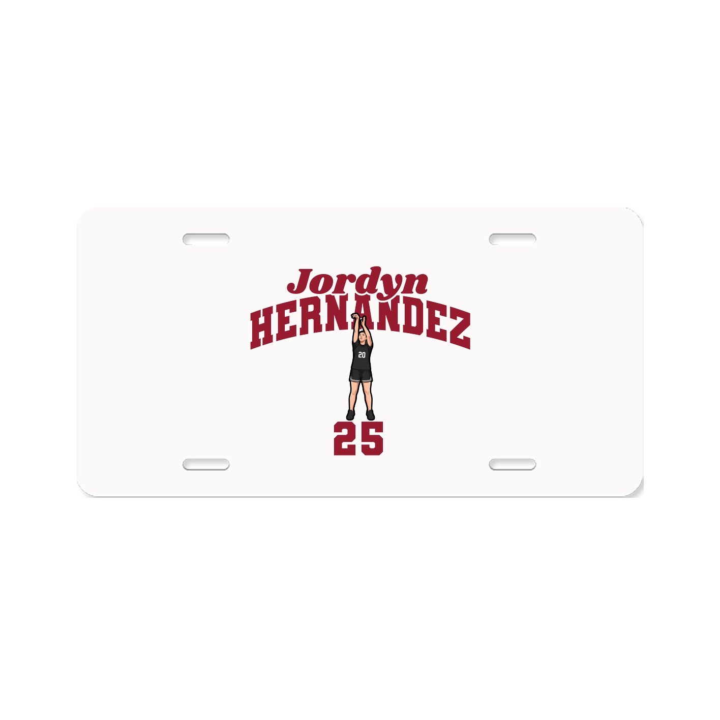 License Plate — Signature Arch in Classic