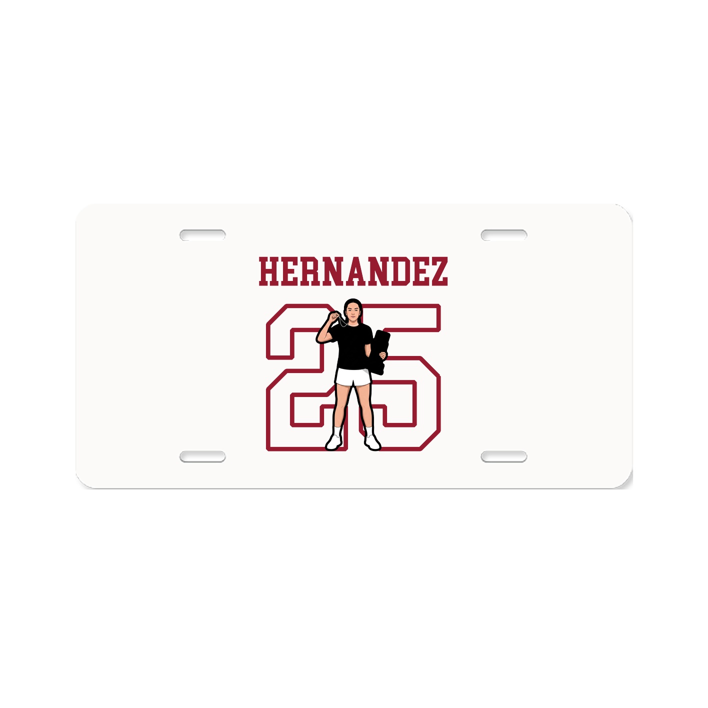 License Plate — Shirsey in Classic