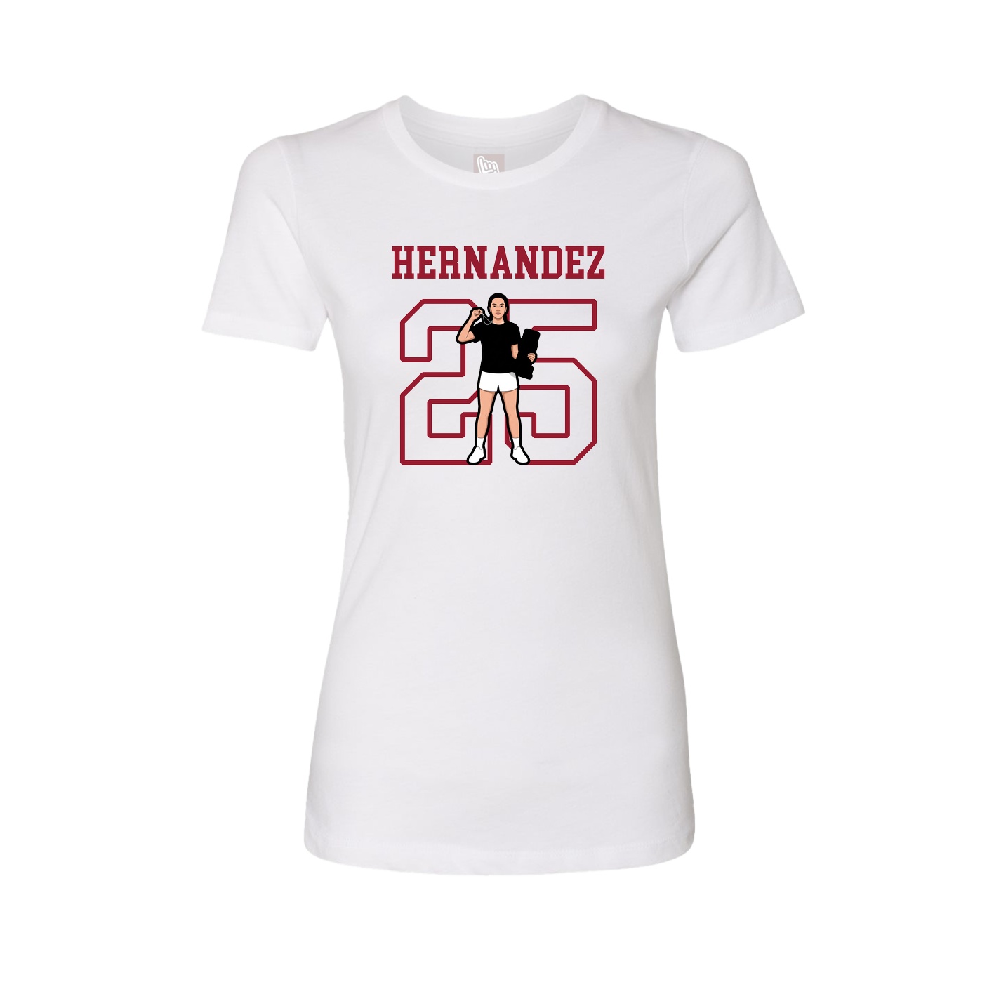 Fitted Women's Tee — Shirsey in White