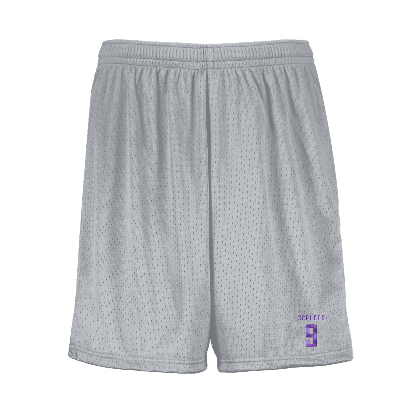 Shorts — Mesh Shirsey in Silver