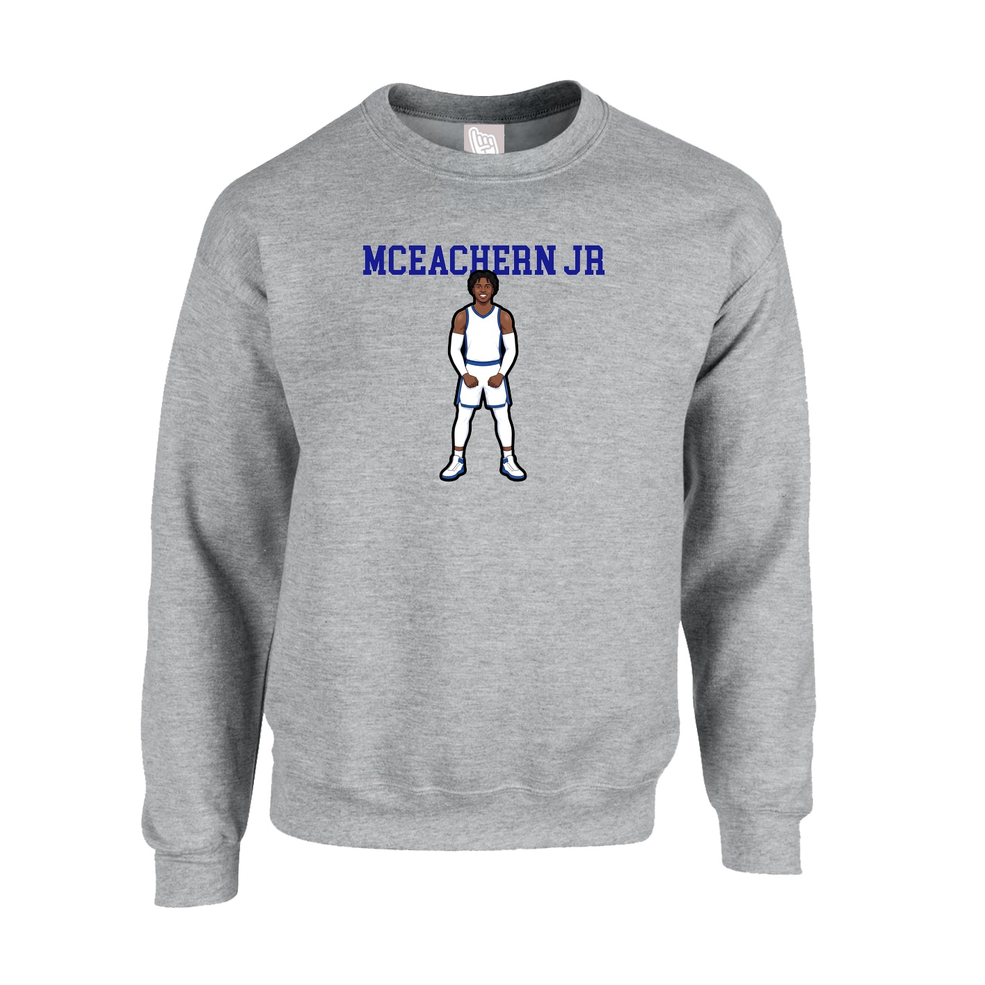 Fleece Crew — Shirsey in Grey