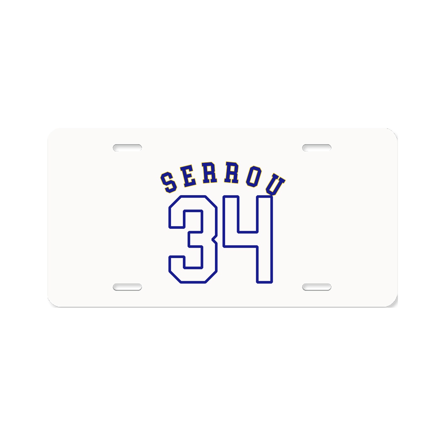 License Plate — Shirsey Arch in Classic