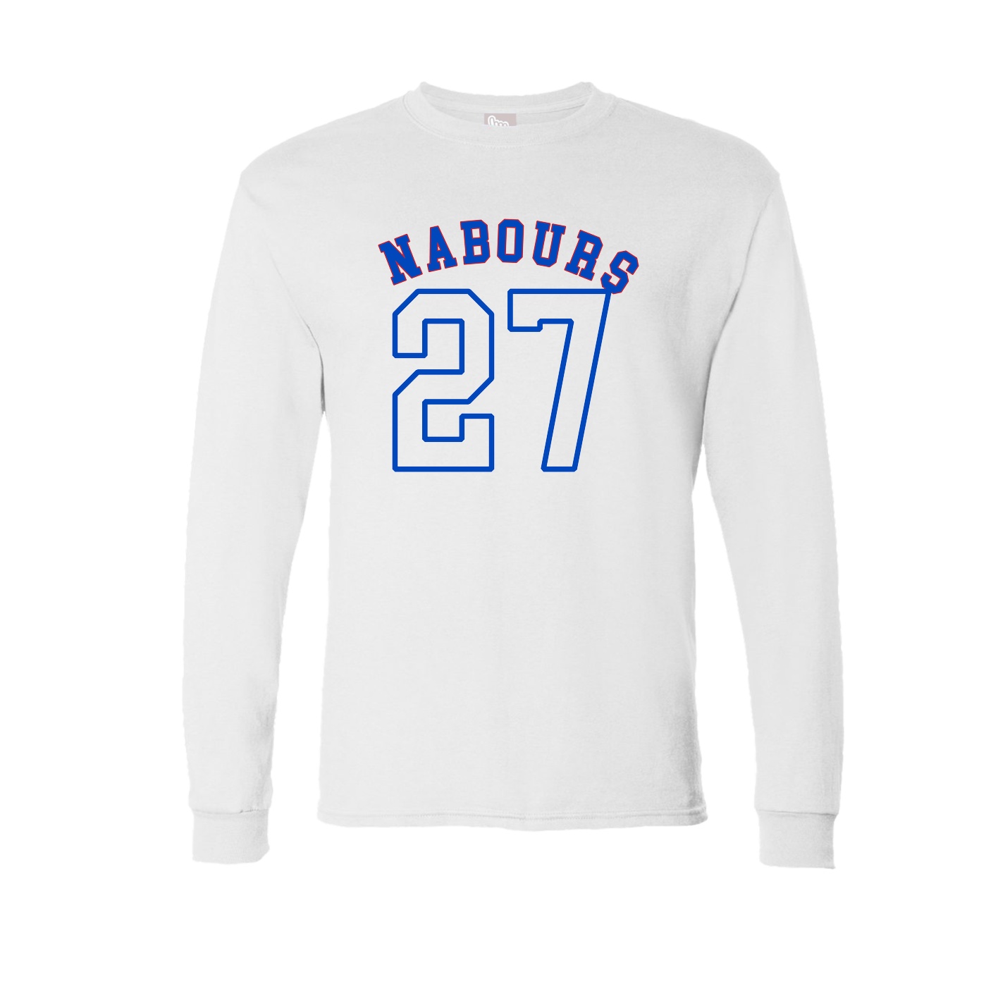 Long Sleeve Tee — Shirsey Arch in White