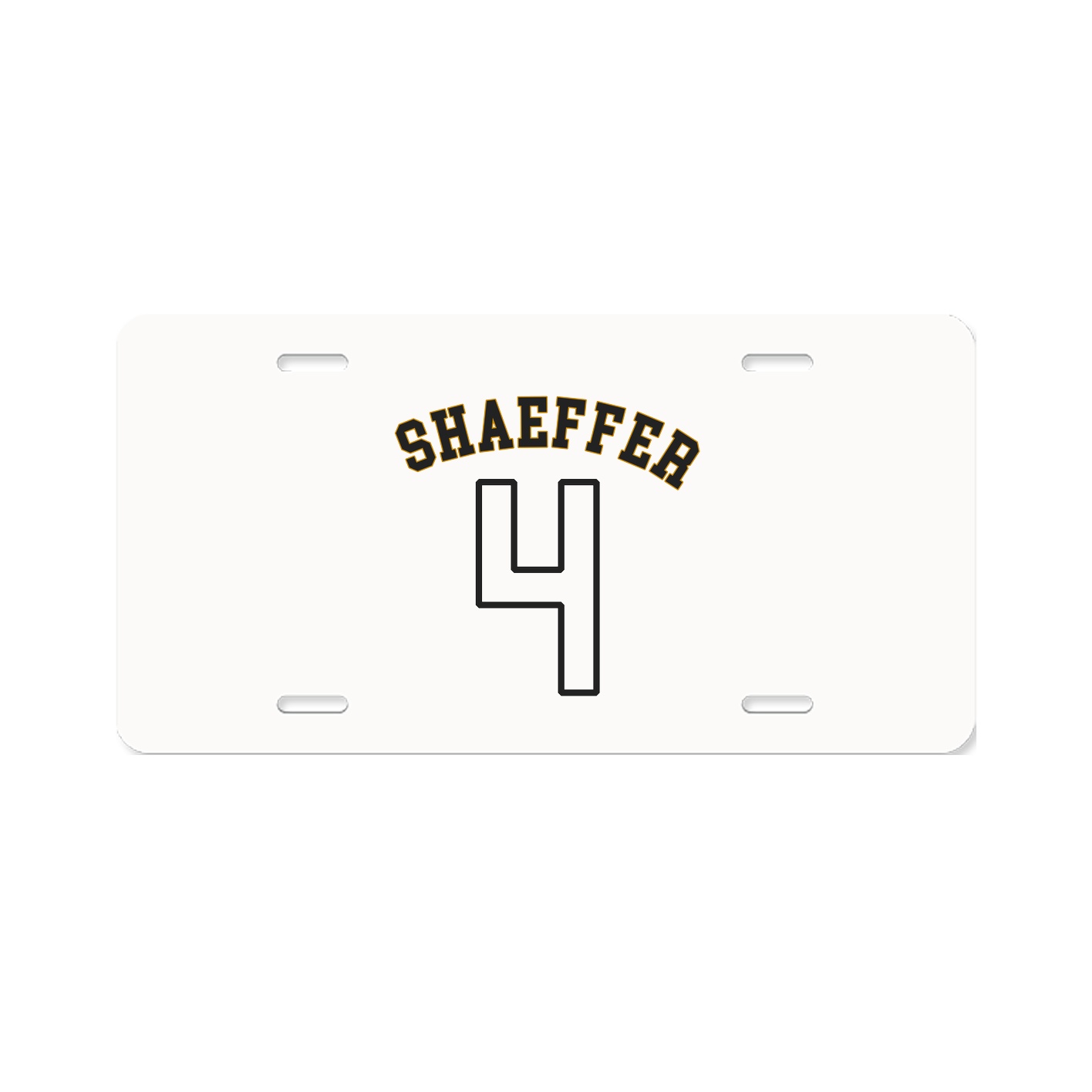 License Plate — Shirsey Arch in Classic
