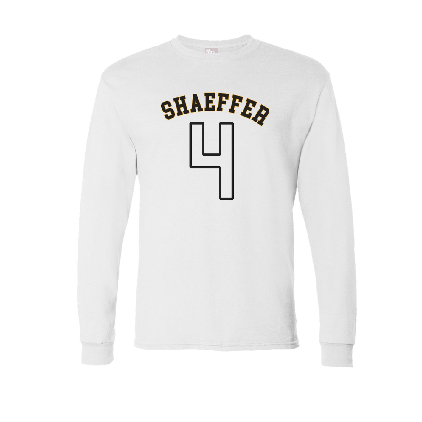 Long Sleeve Tee — Shirsey Arch in White