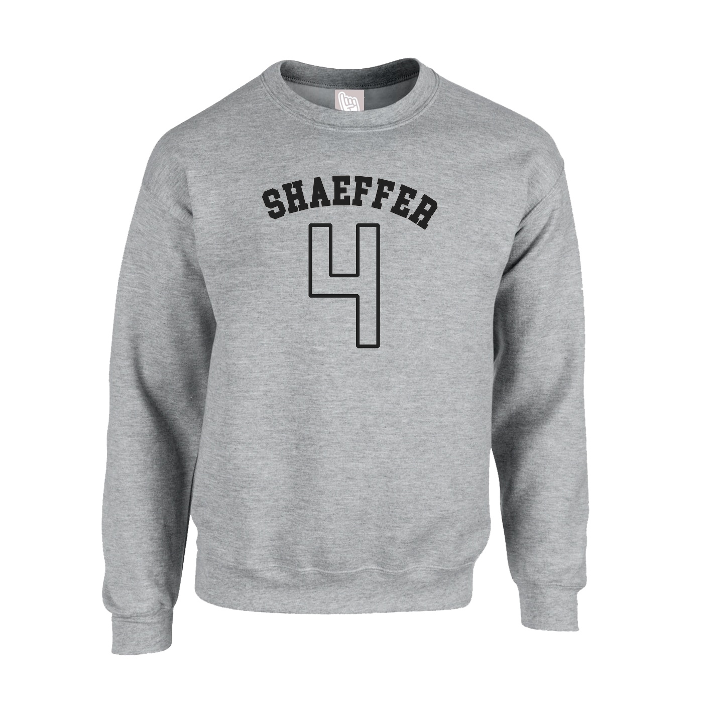 Fleece Crew — Shirsey Arch in Grey