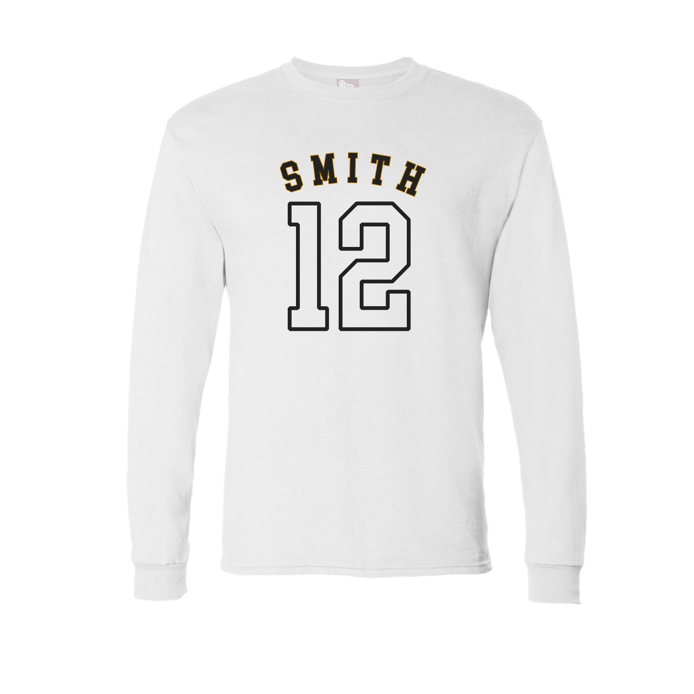 Long Sleeve Tee — Shirsey Arch in White