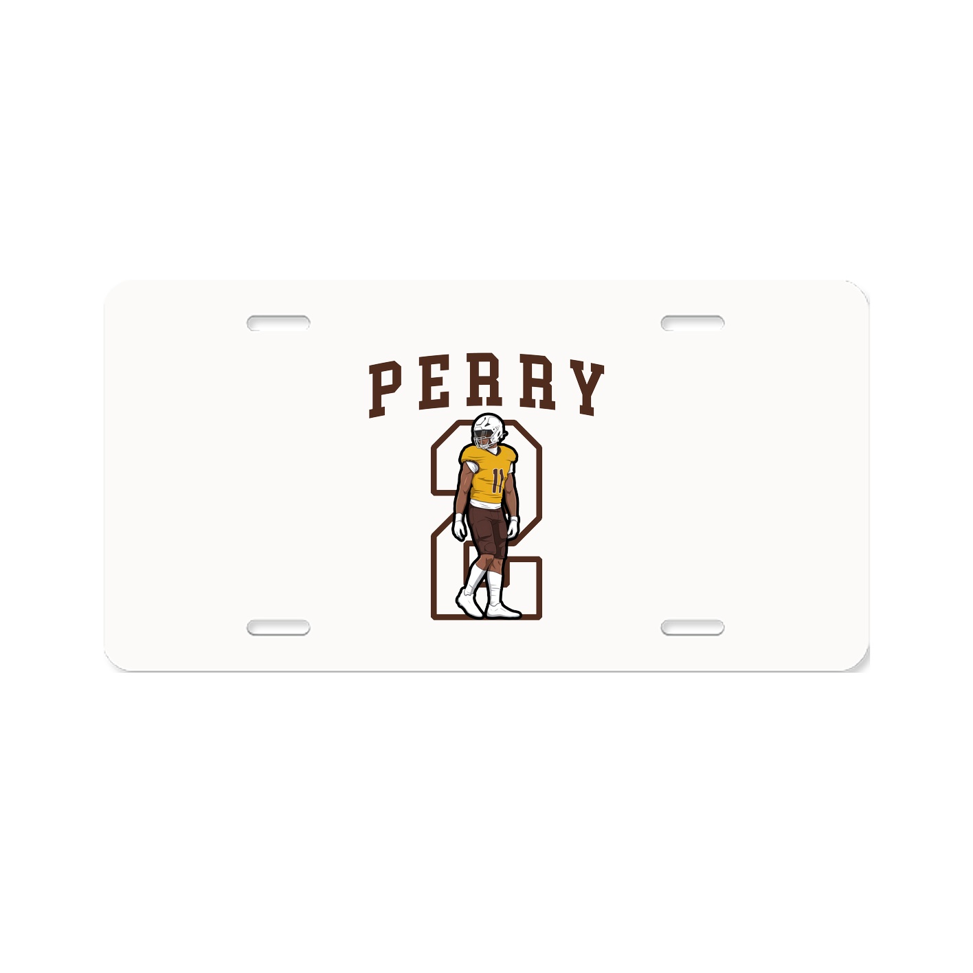 Aluminum License Plate