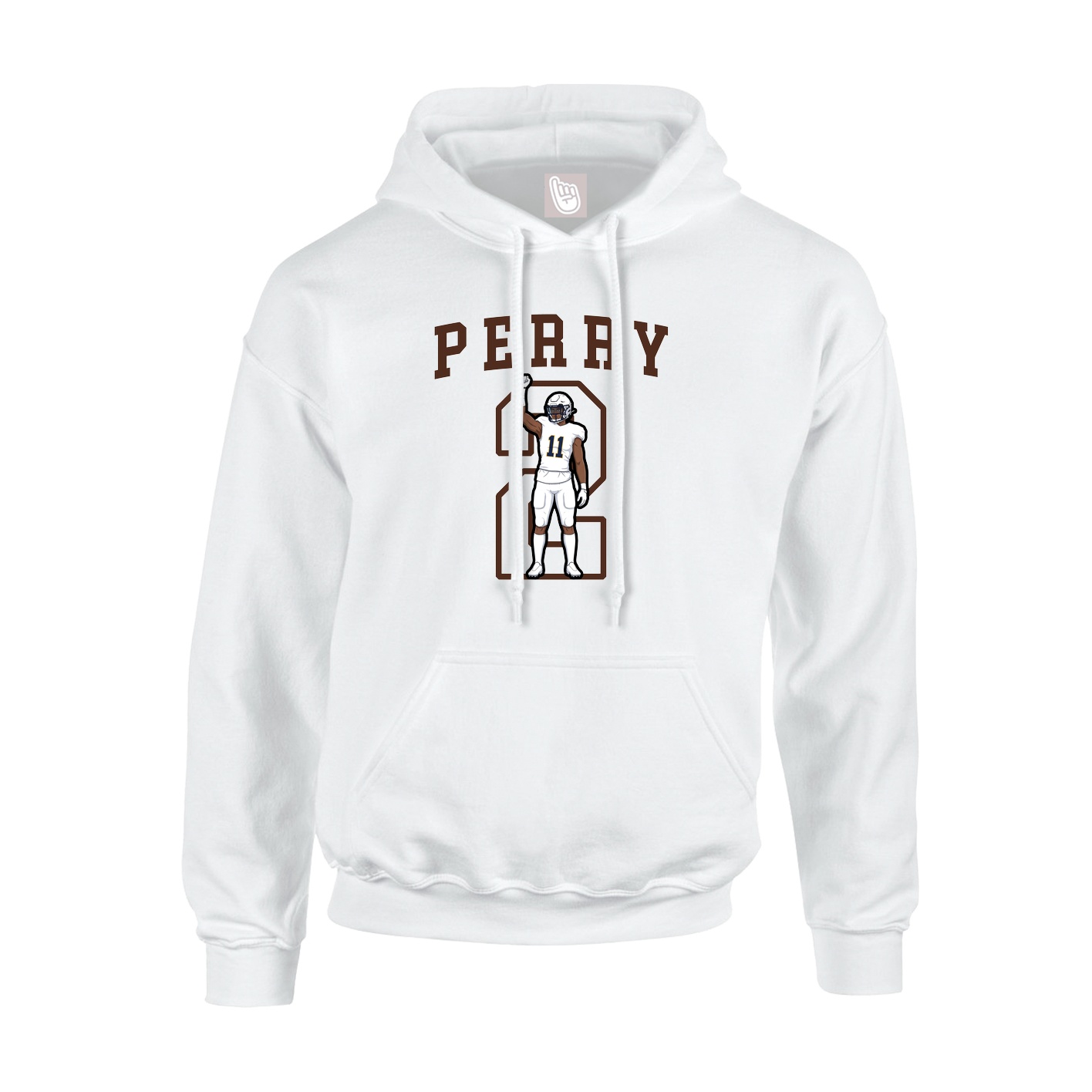 Hoodie — Shirsey in White