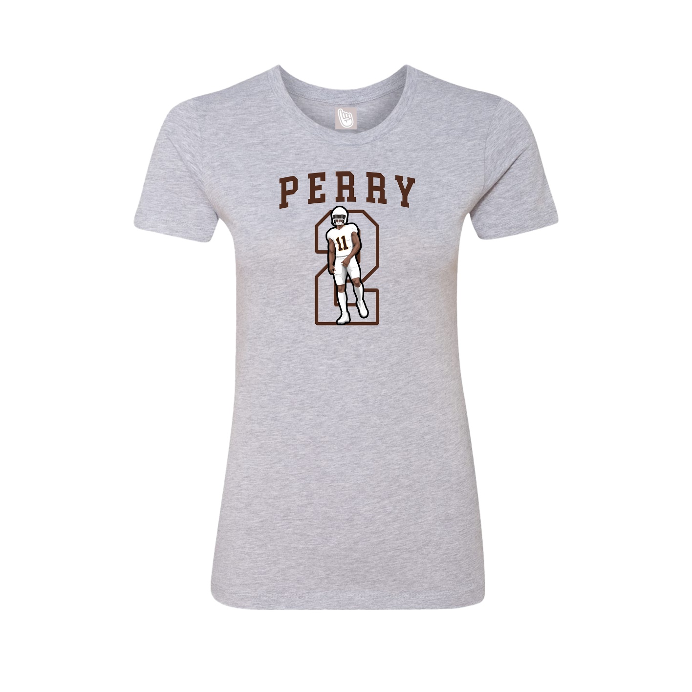 Fitted Women's Tee — Shirsey in Grey
