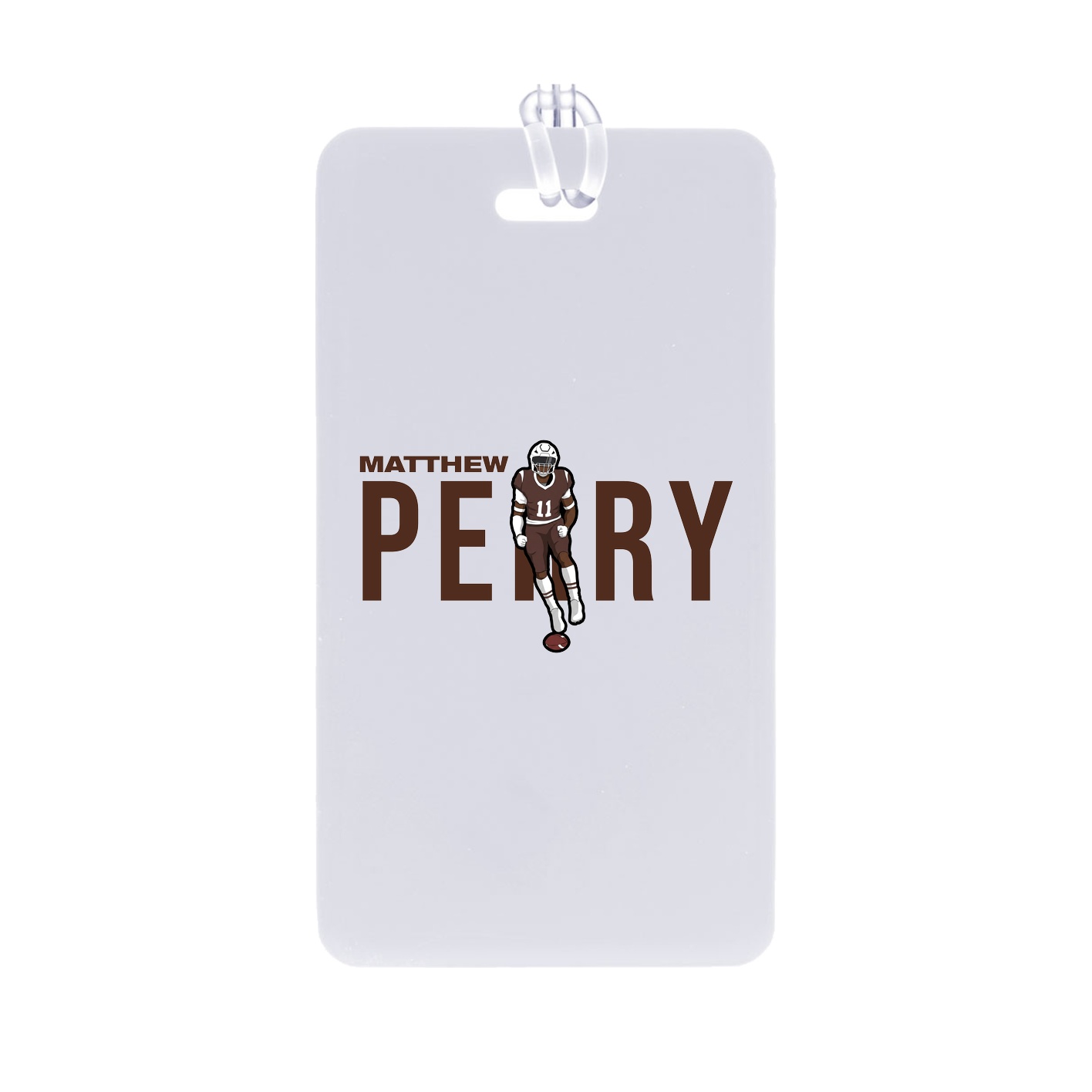 Bag Tag — Player Name in Classic