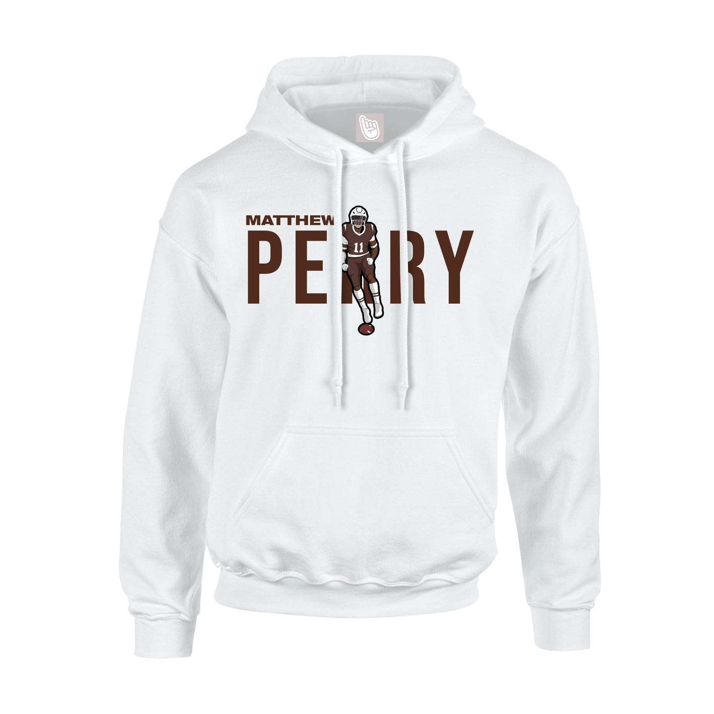 Hoodie — Player Name in White