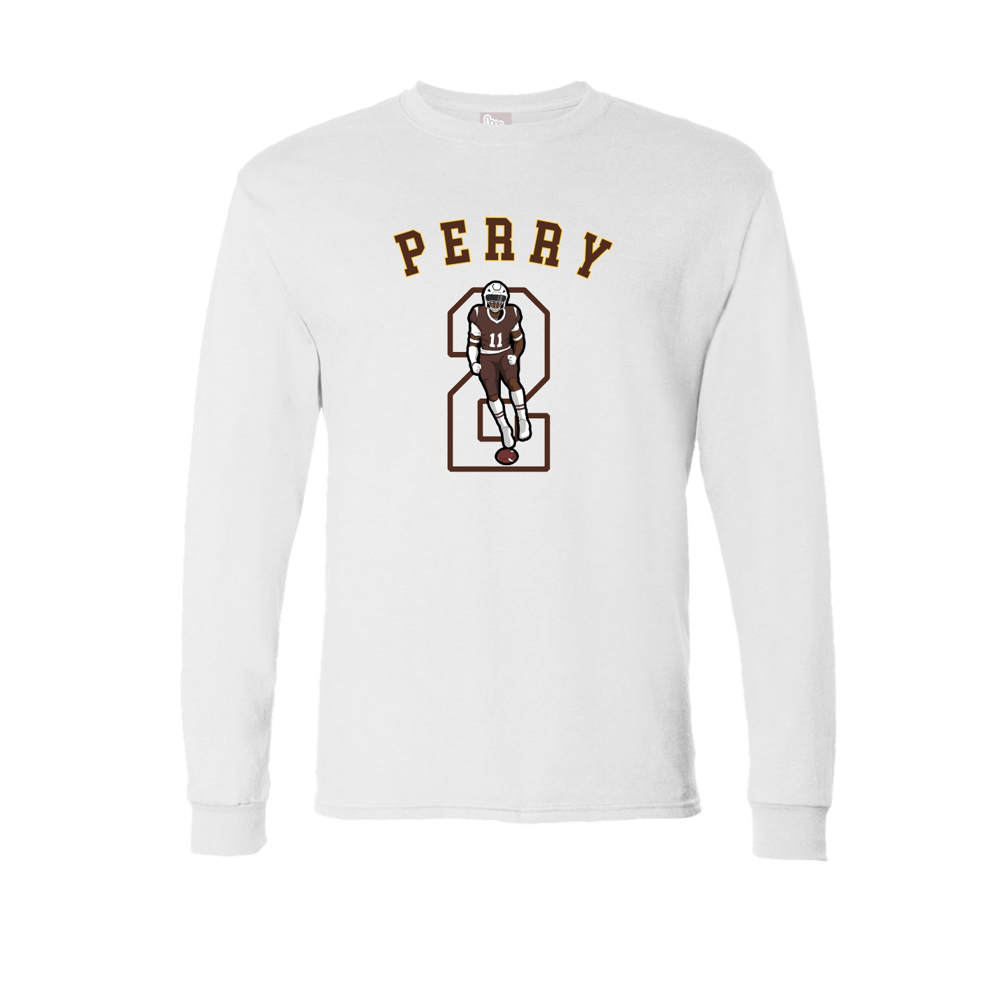 Long Sleeve Tee — Shirsey Arch in White
