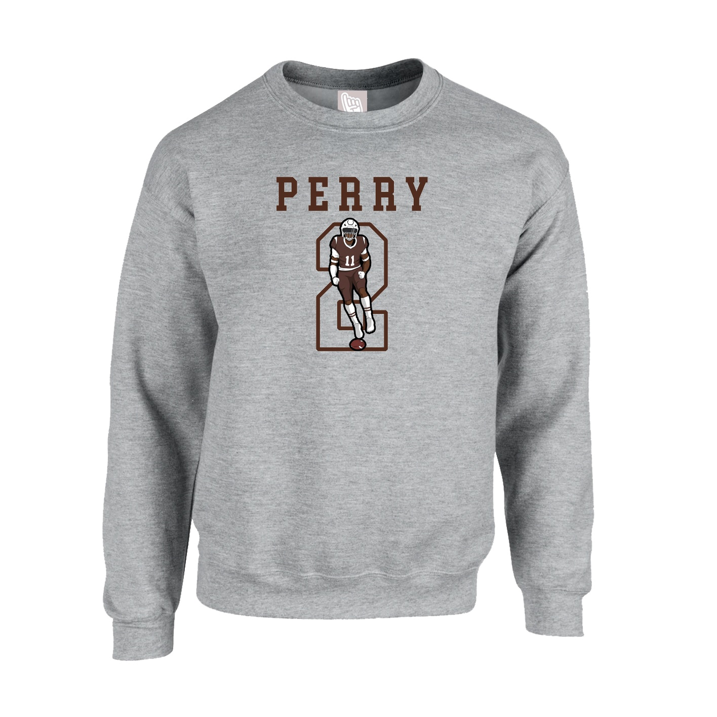 Fleece Crew — Shirsey in Grey