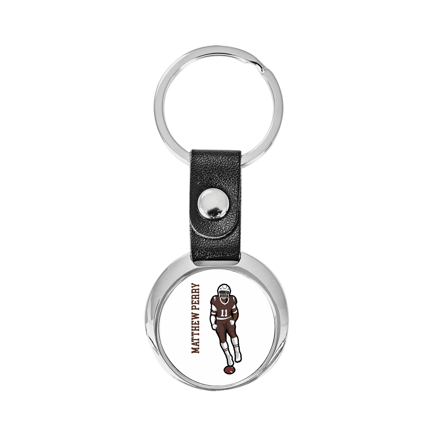 Key Chain — Name Vertical in Classic