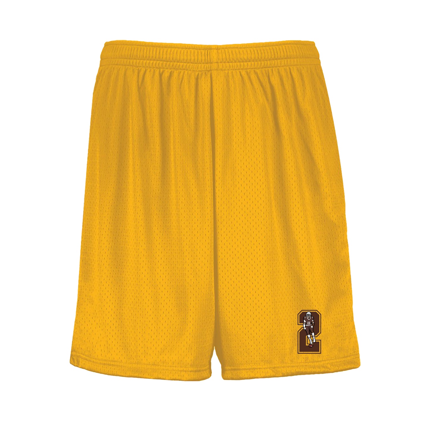 Shorts — Number in Gold