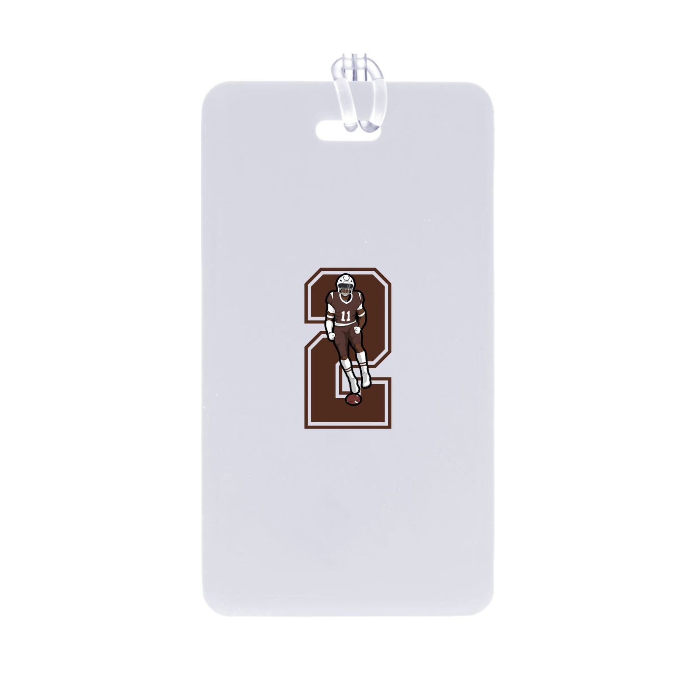 Bag Tag — Number in Classic