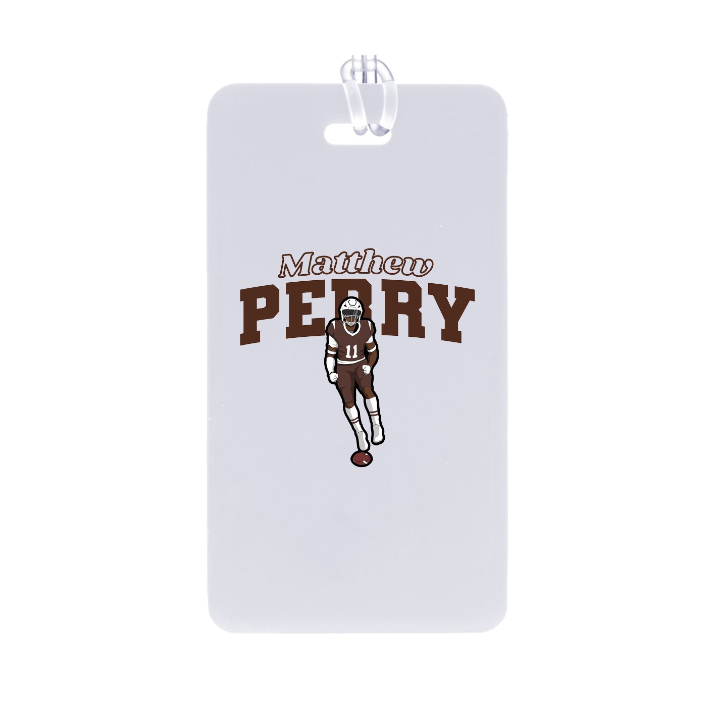 Bag Tag — Name Arch in Classic